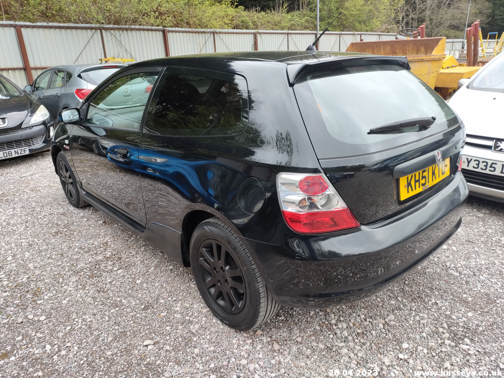 02/51 HONDA CIVIC VTEC SE SPORT - 1590cc 3dr Hatchback (Black) - Image 12 of 30