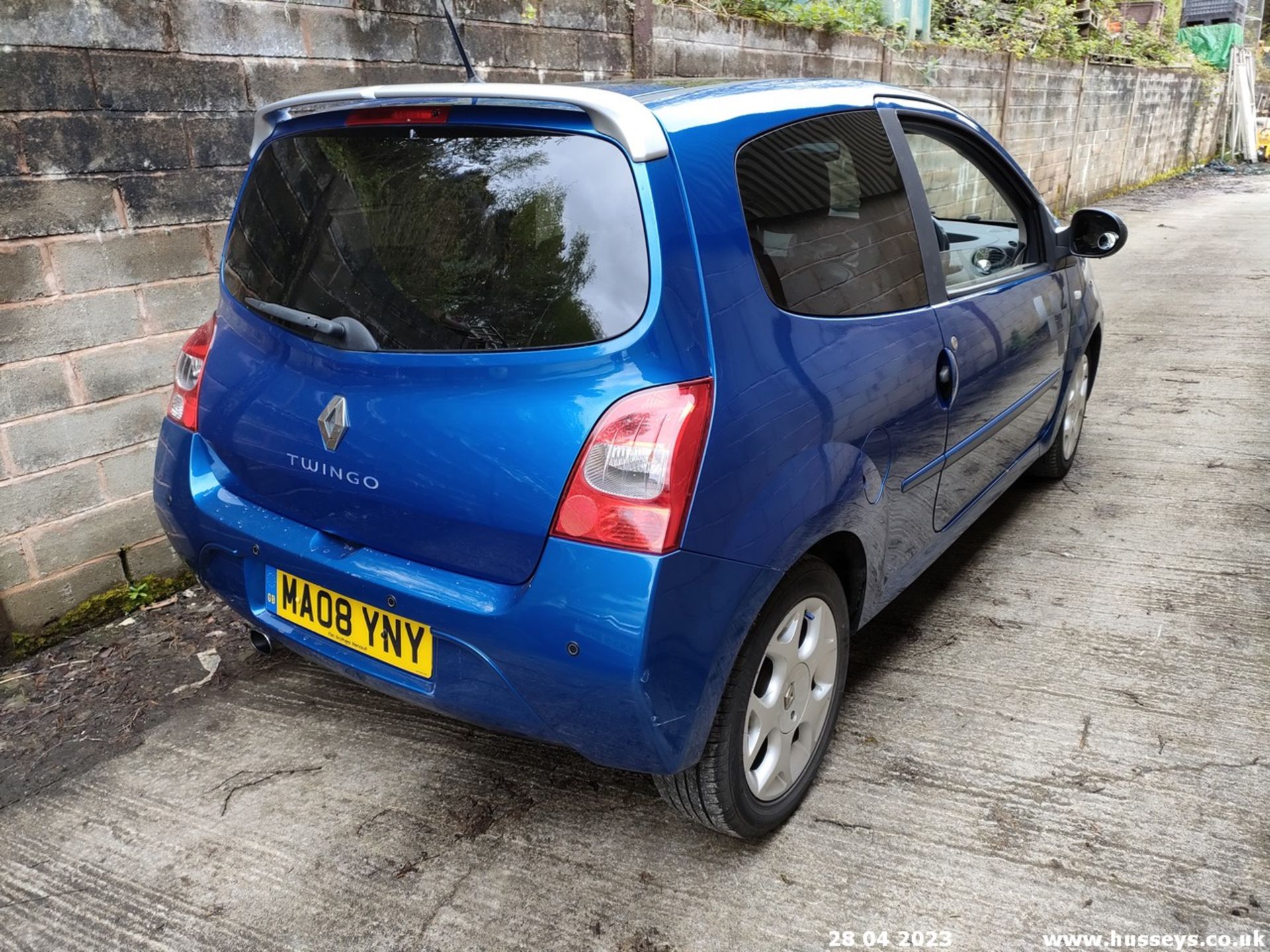 08/08 RENAULT TWINGO GT TCE 100 - 1149cc 3dr Hatchback (Blue, 79k) - Image 17 of 30