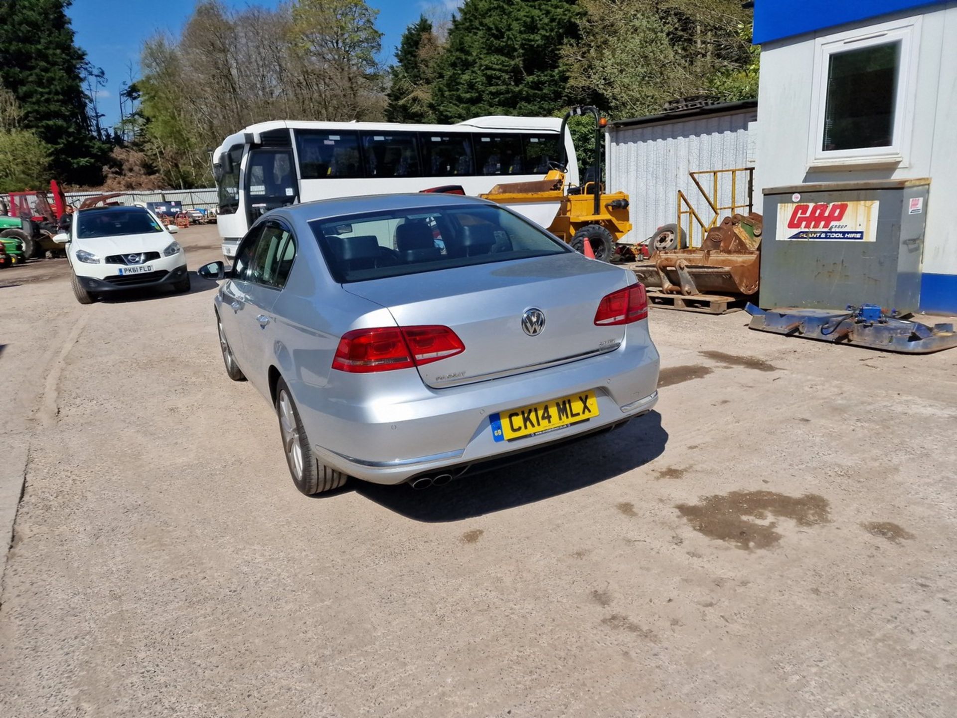 14/14 VOLKSWAGEN PASSAT EXECUTIVE TDI BMT - 1968cc 4dr Saloon (Silver, 177k) - Image 12 of 40