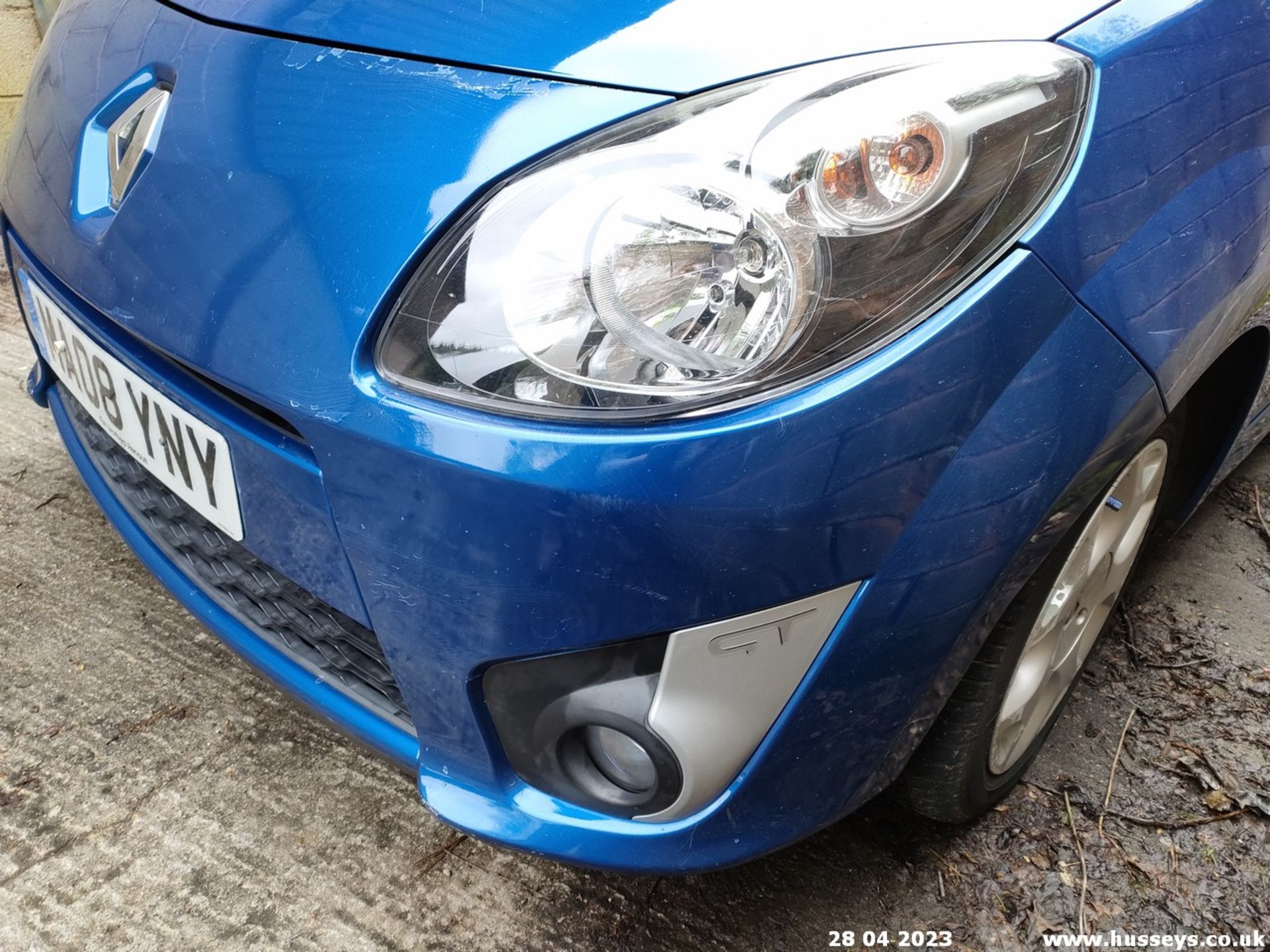 08/08 RENAULT TWINGO GT TCE 100 - 1149cc 3dr Hatchback (Blue, 79k) - Image 9 of 30