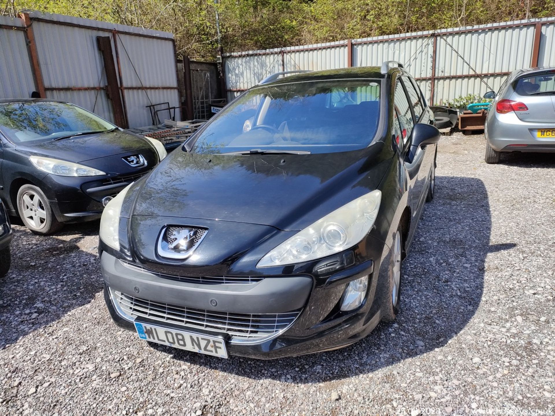 08/08 PEUGEOT 308 SW SE HDI - 1560cc 5dr Estate (Black, 84k) - Image 6 of 34