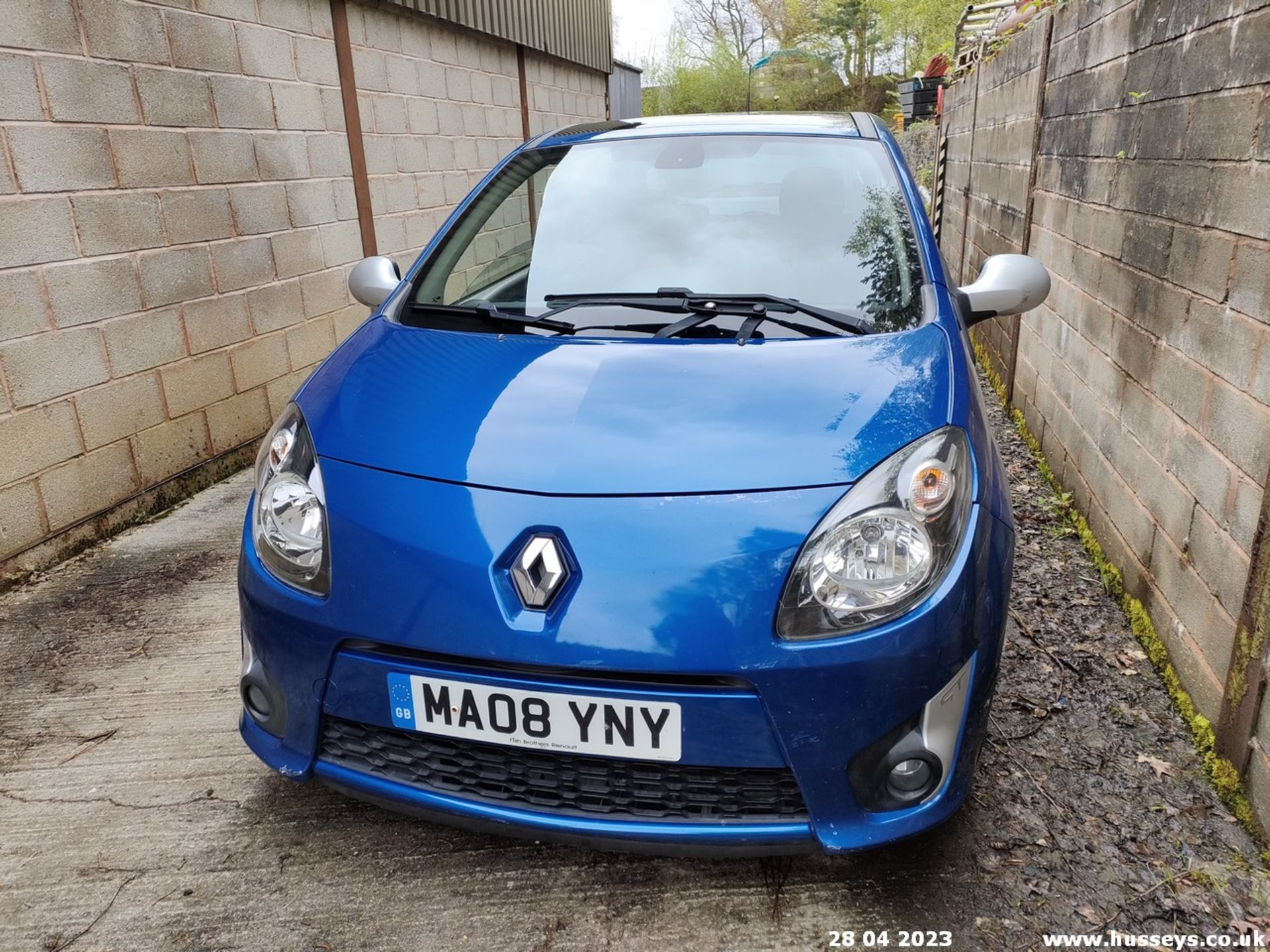 08/08 RENAULT TWINGO GT TCE 100 - 1149cc 3dr Hatchback (Blue, 79k) - Image 6 of 30