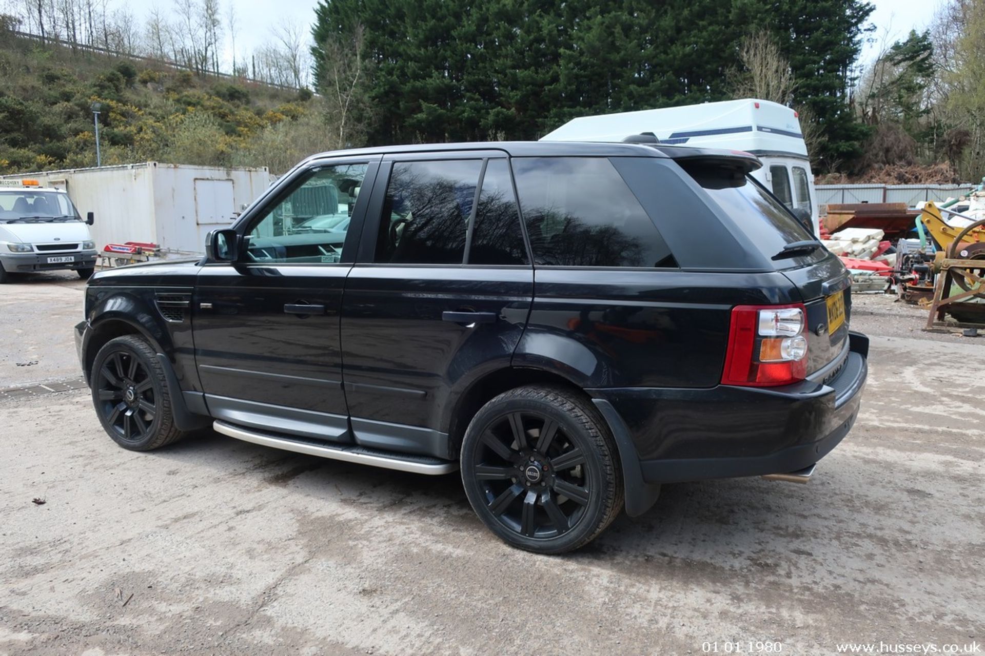 08/08 LAND ROVER RANGE ROVER SP HSE TDV6 A - 2720cc 5dr Estate (Black, 111k) - Image 9 of 29