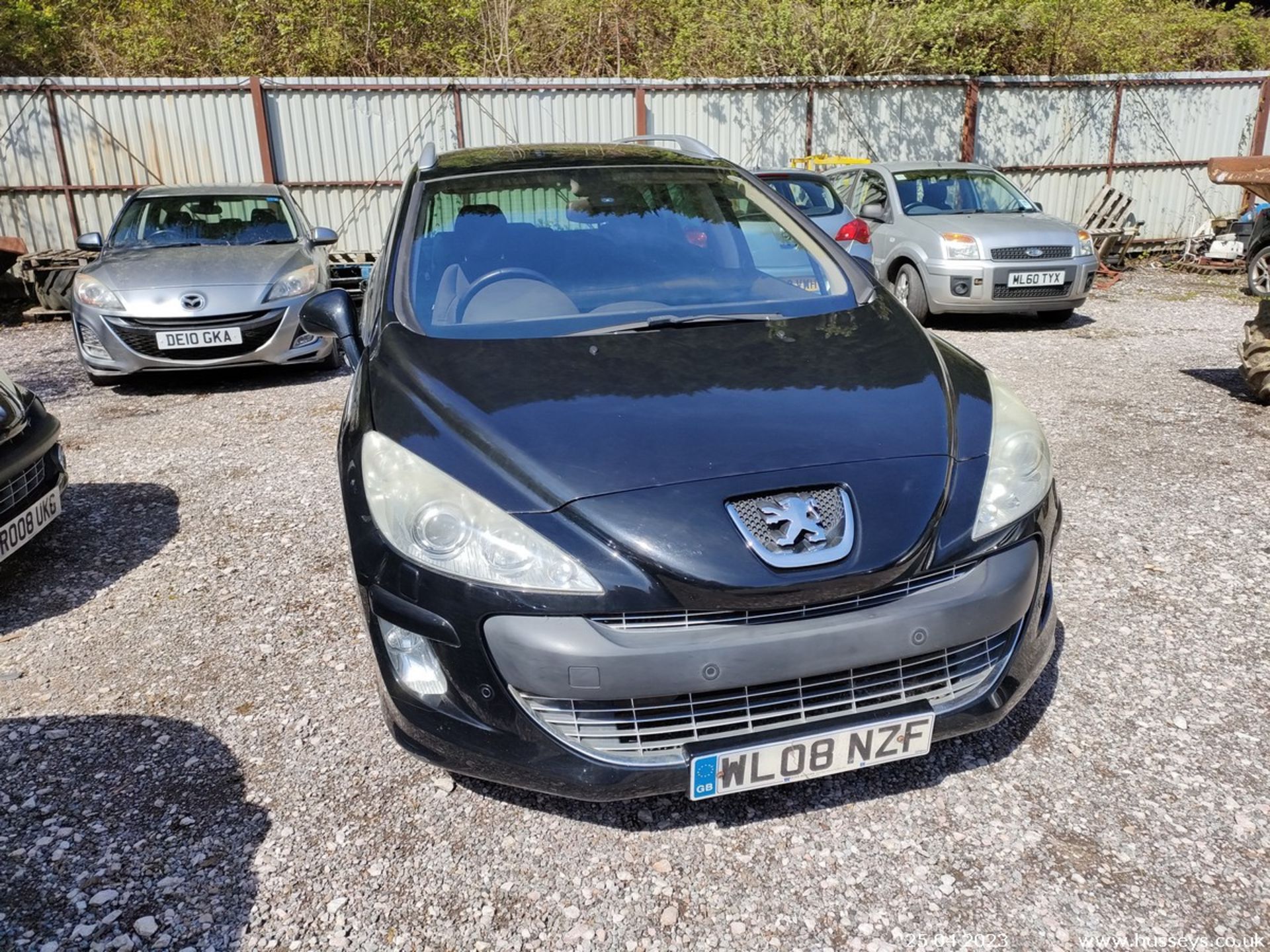 08/08 PEUGEOT 308 SW SE HDI - 1560cc 5dr Estate (Black, 84k) - Image 4 of 34