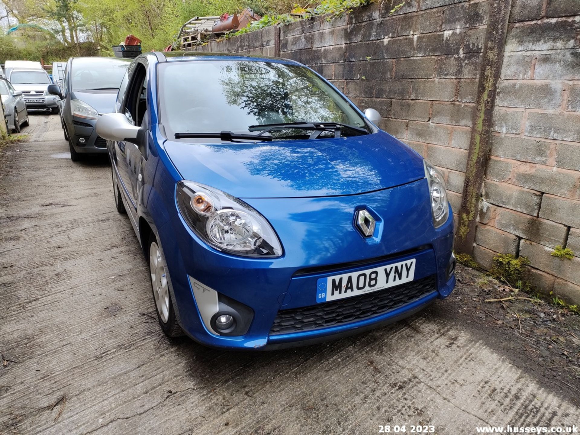 08/08 RENAULT TWINGO GT TCE 100 - 1149cc 3dr Hatchback (Blue, 79k)