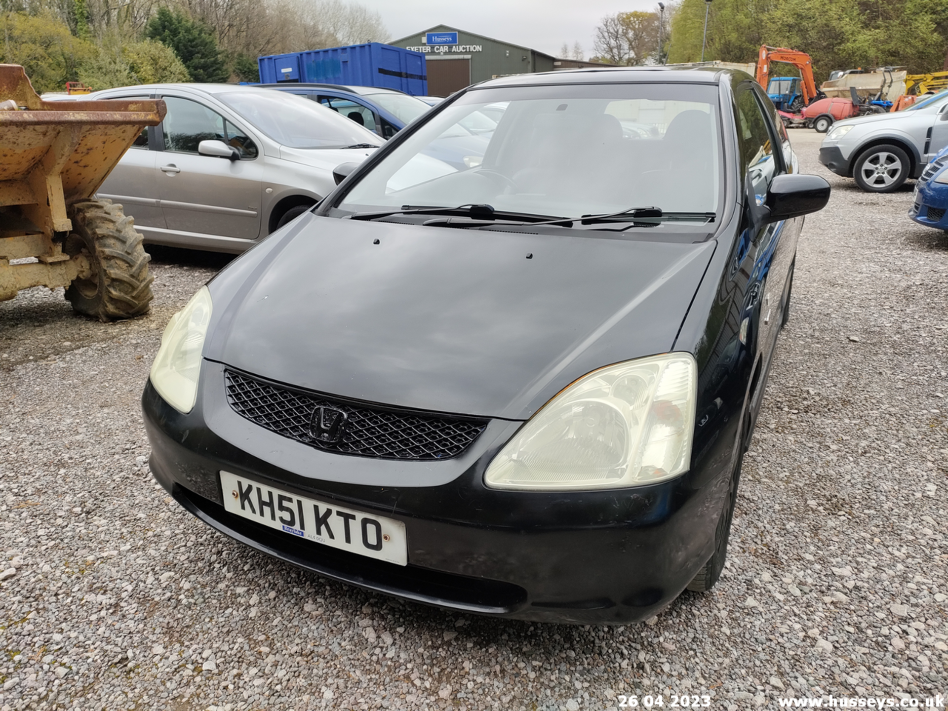 02/51 HONDA CIVIC VTEC SE SPORT - 1590cc 3dr Hatchback (Black) - Image 7 of 30