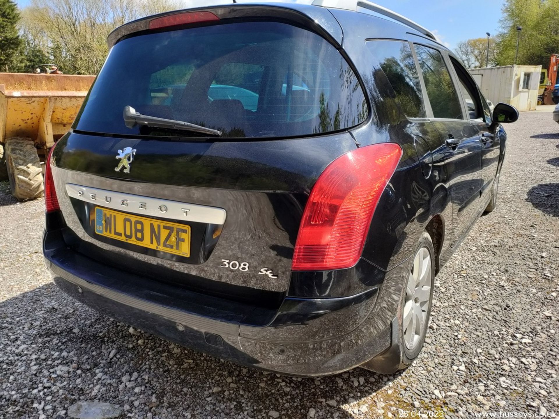 08/08 PEUGEOT 308 SW SE HDI - 1560cc 5dr Estate (Black, 84k) - Image 19 of 34