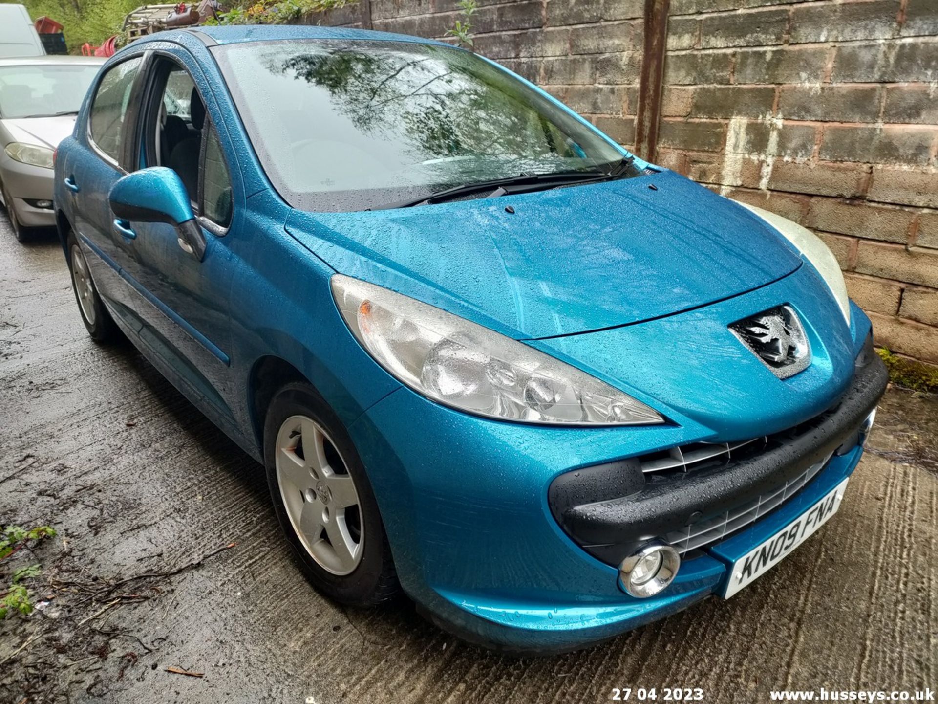 09/09 PEUGEOT 207 SPORT - 1397cc 5dr Hatchback (Blue, 59k) - Image 2 of 31