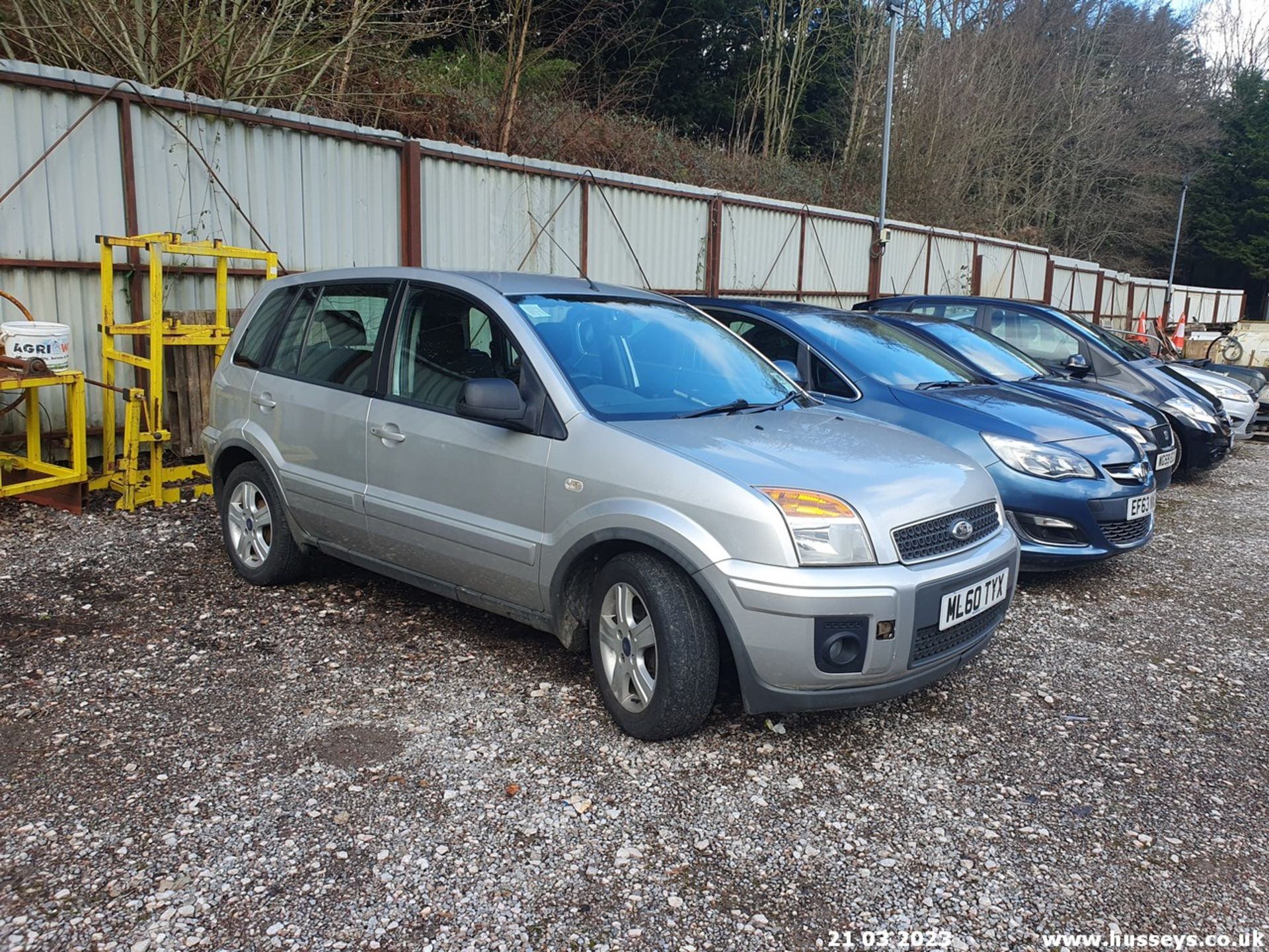 10/60 FORD FUSION ZETEC TDCI - 1560cc 5dr Hatchback (Silver, 185k) - Image 32 of 32