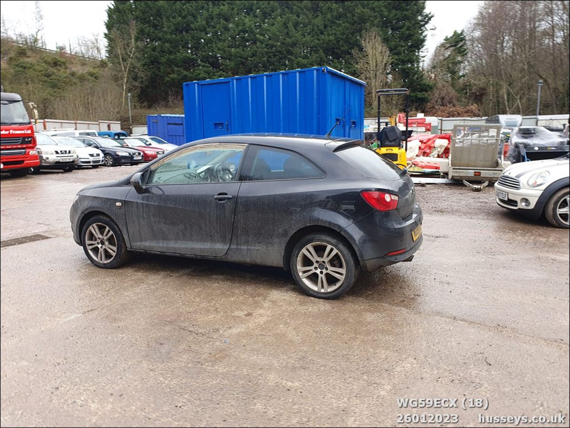 09/59 SEAT IBIZA CR SPORT TDI - 1598cc 3dr Hatchback (Black, 120k) - Image 23 of 58