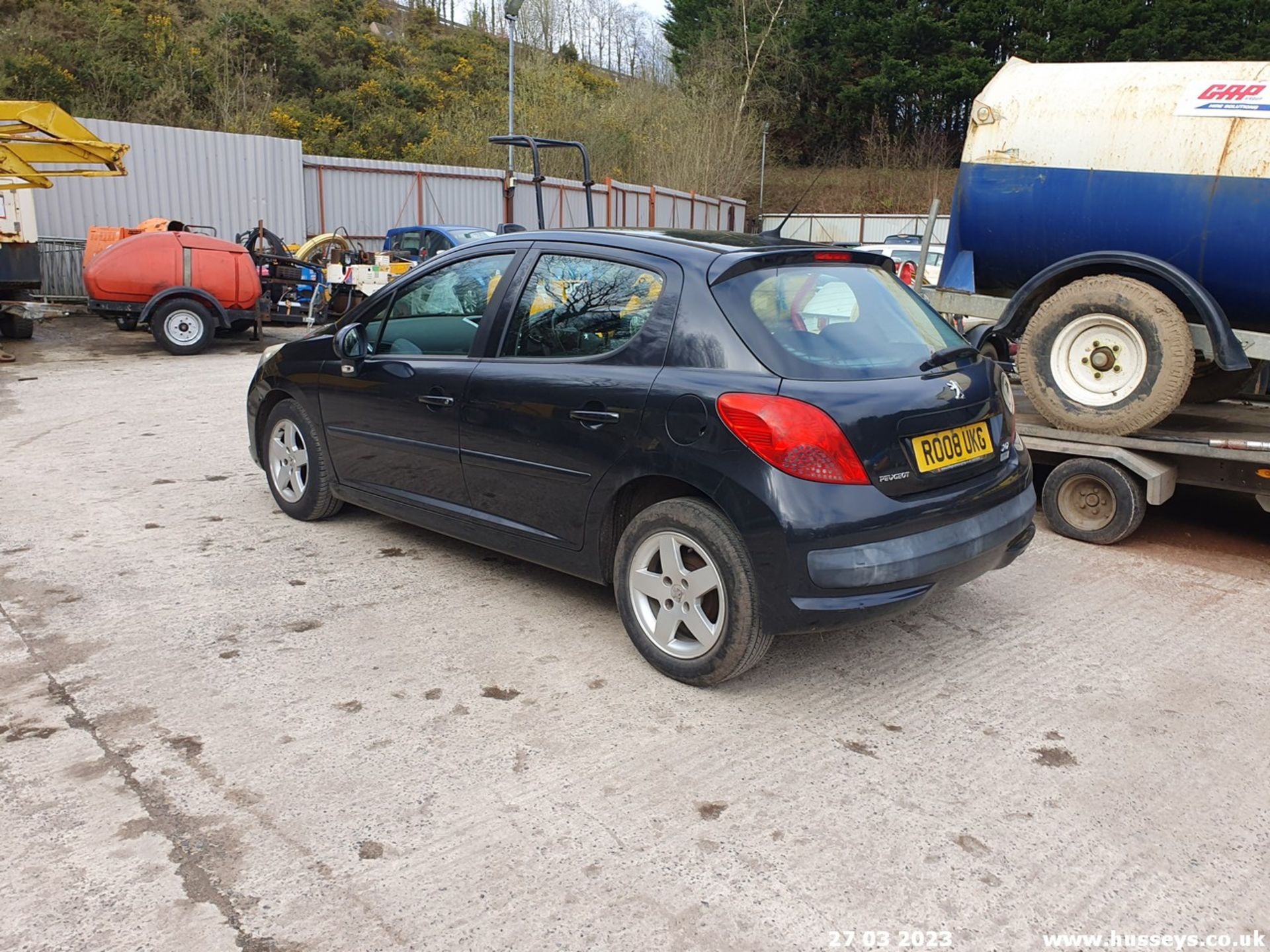 08/08 PEUGEOT 207 SPORT - 1397cc 5dr Hatchback (Black, 111k) - Image 10 of 73