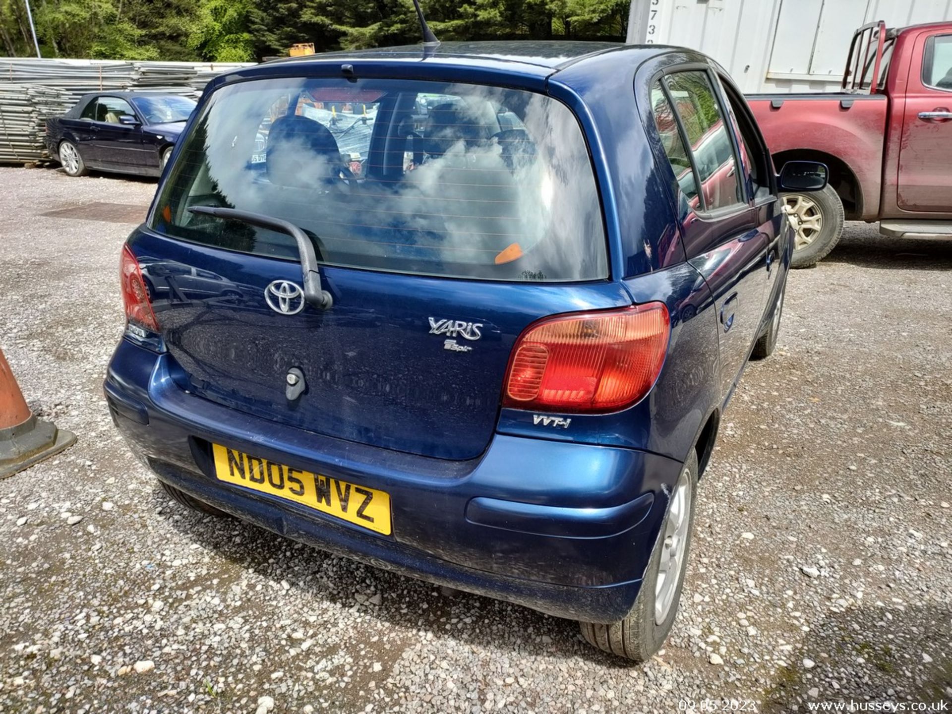 05/05 TOYOTA YARIS T SPIRIT - 998cc 5dr Hatchback (Blue) - Image 19 of 34