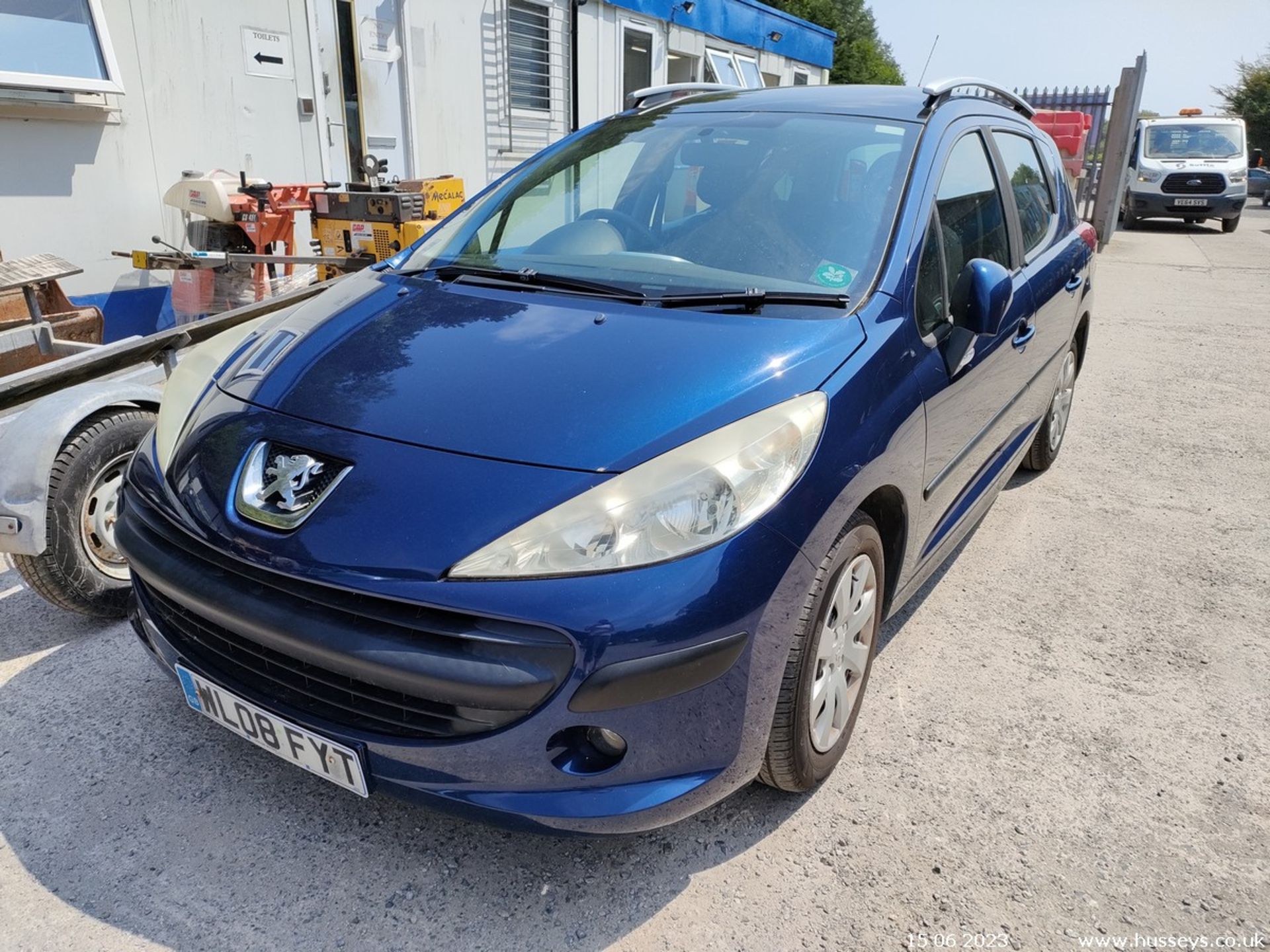 08/08 PEUGEOT 207 S SW - 1397cc 5dr Estate (Blue, 119k)