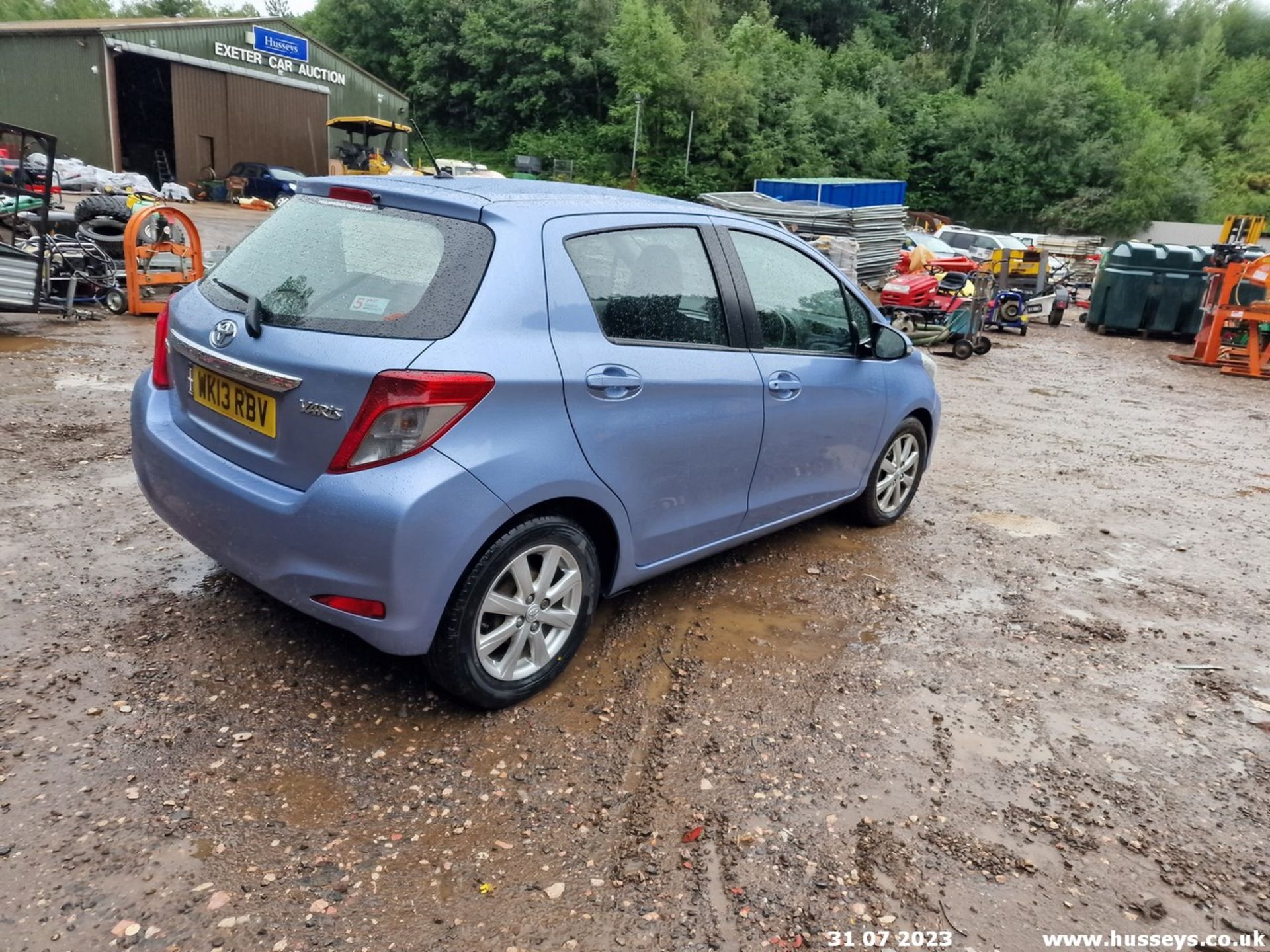 13/13 TOYOTA YARIS TR D-4D - 1364cc 5dr Hatchback (Blue, 86k) - Image 15 of 50