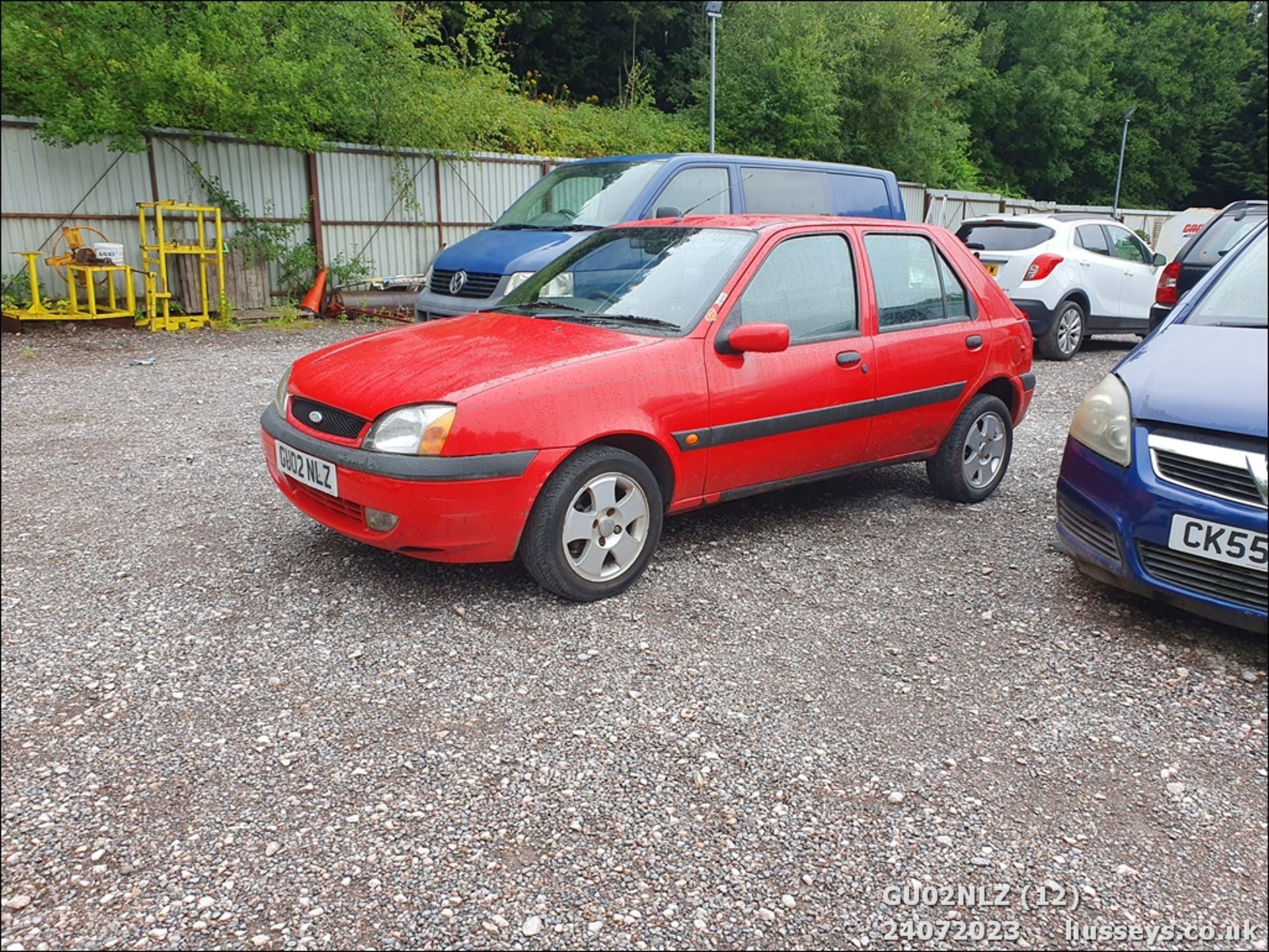 02/02 FORD FIESTA FREESTYLE - 1242cc 3dr Hatchback (Red) - Image 12 of 42