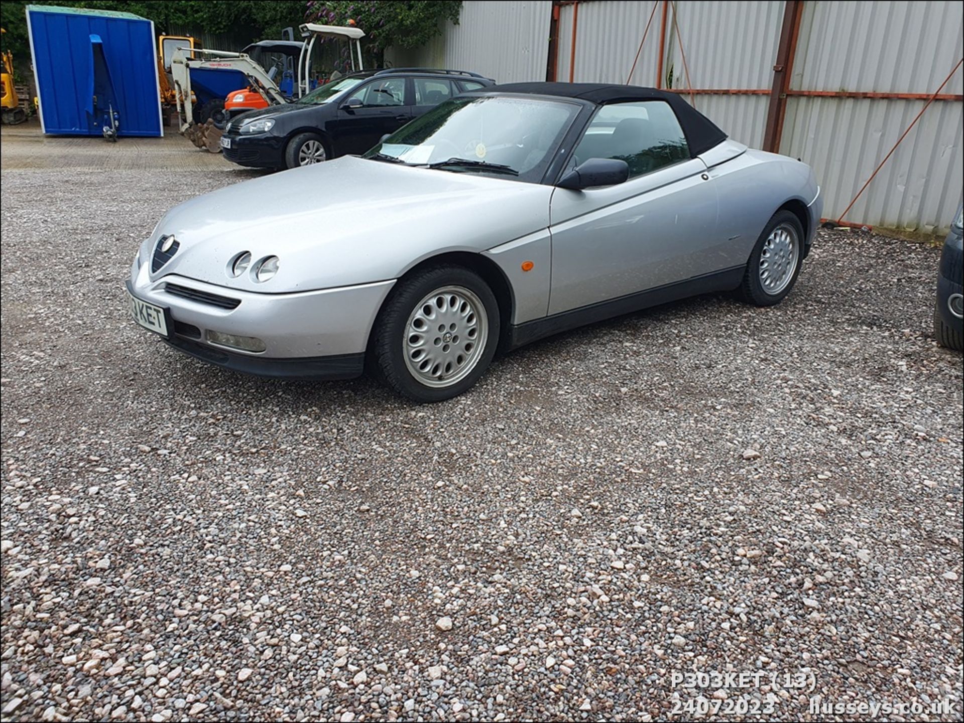 1996 ALFA ROMEO SPIDER T SPARK 16 V - 1970cc 2dr Convertible (Silver, 80k) - Image 14 of 51