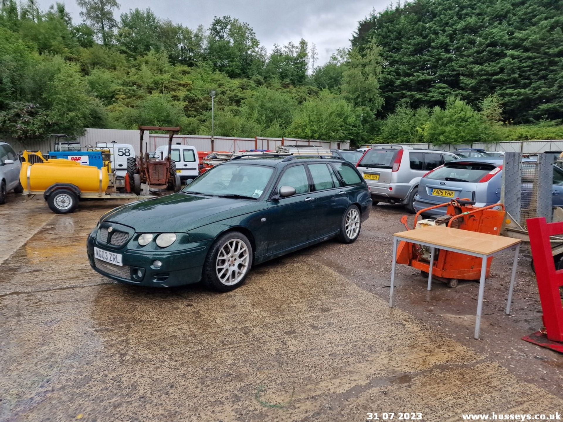 03/03 MG ZT-T+ CDTI AUTO - 1951cc 5dr Estate (Green) - Image 4 of 51