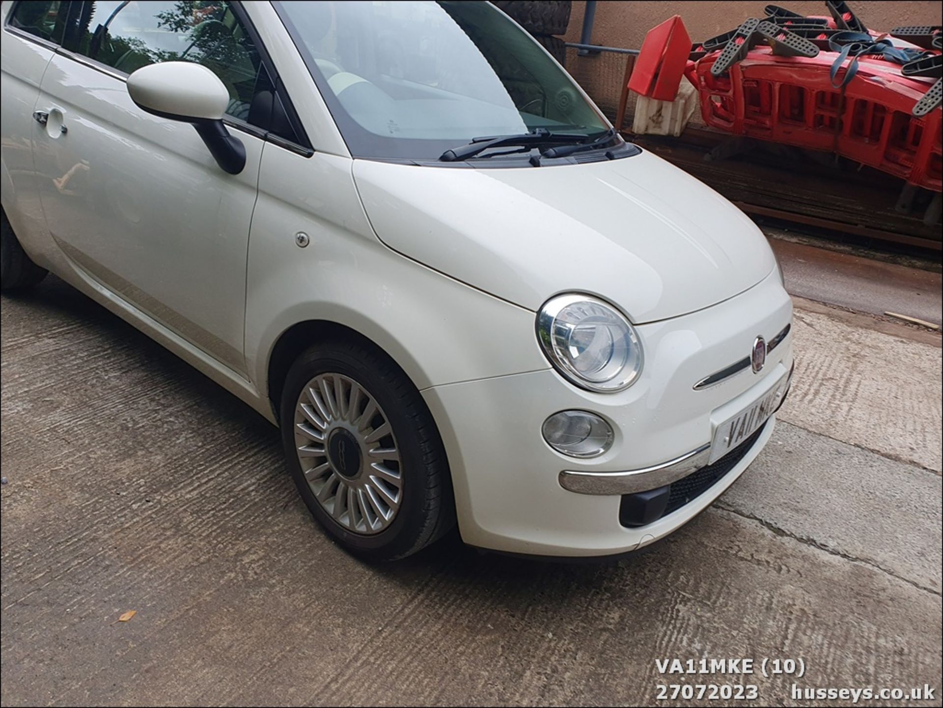 11/11 FIAT 500 LOUNGE - 875cc 3dr Hatchback (White, 45k) - Image 11 of 51