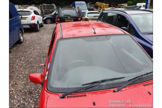 02/02 FORD FIESTA FREESTYLE - 1242cc 3dr Hatchback (Red) - Image 29 of 42