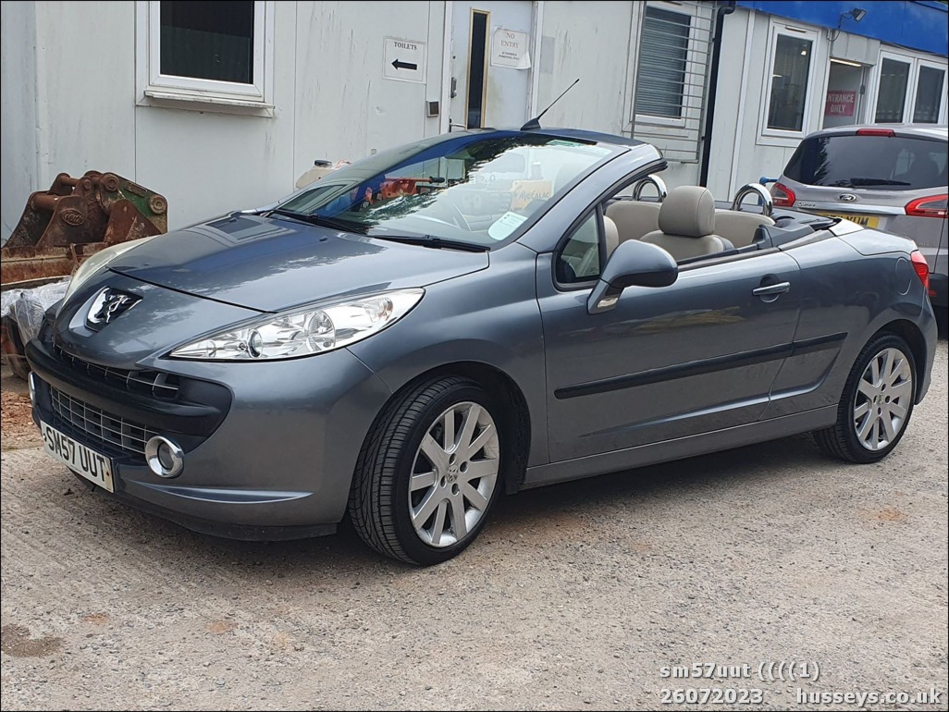 07/57 PEUGEOT 207 GT CC - 1598cc 2dr Convertible (Grey)