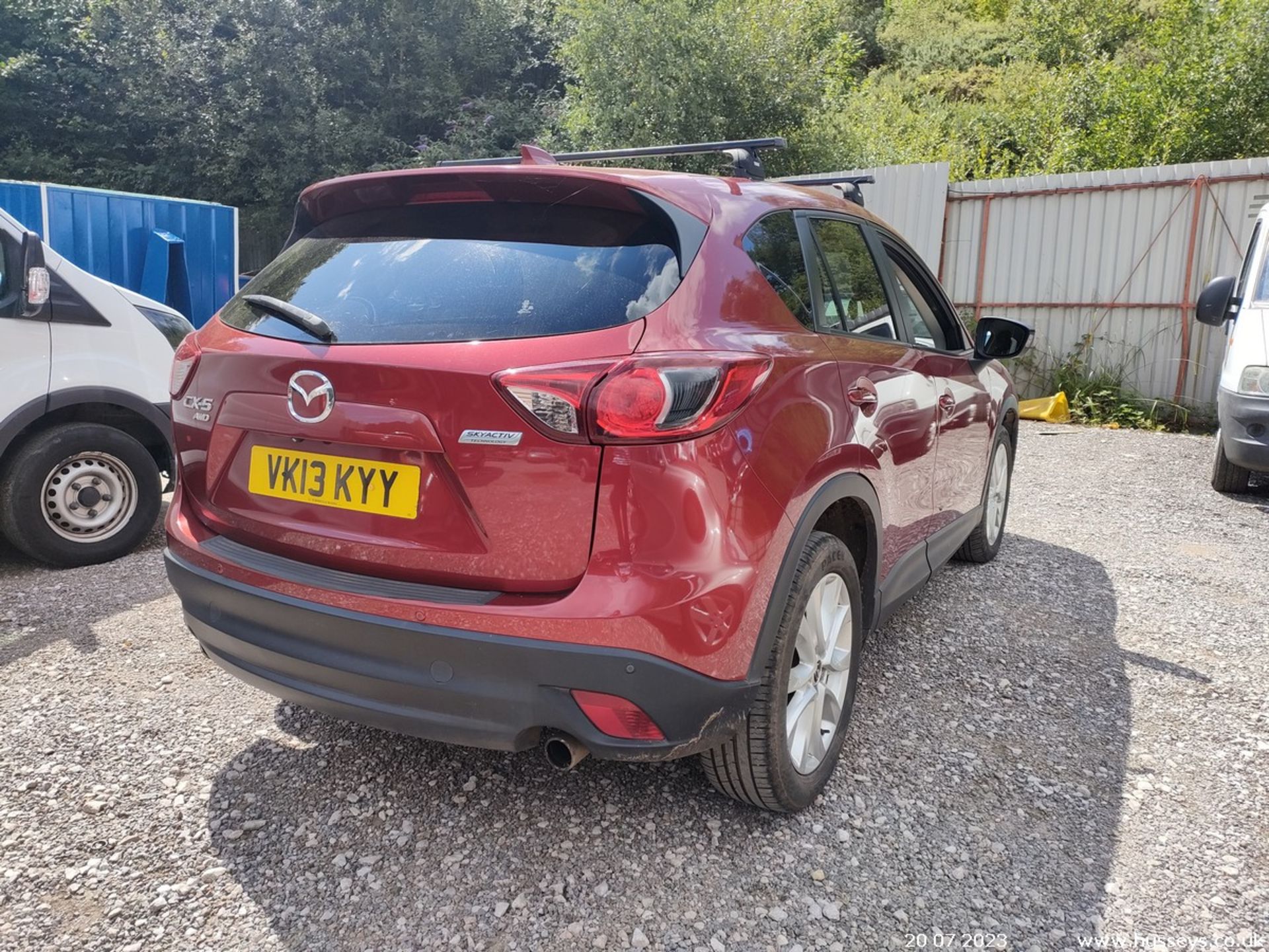 13/13 MAZDA CX-5 SPORT NAV D 4X4 AUTO - 2191cc 5dr Estate (Red, 82k) - Image 35 of 57