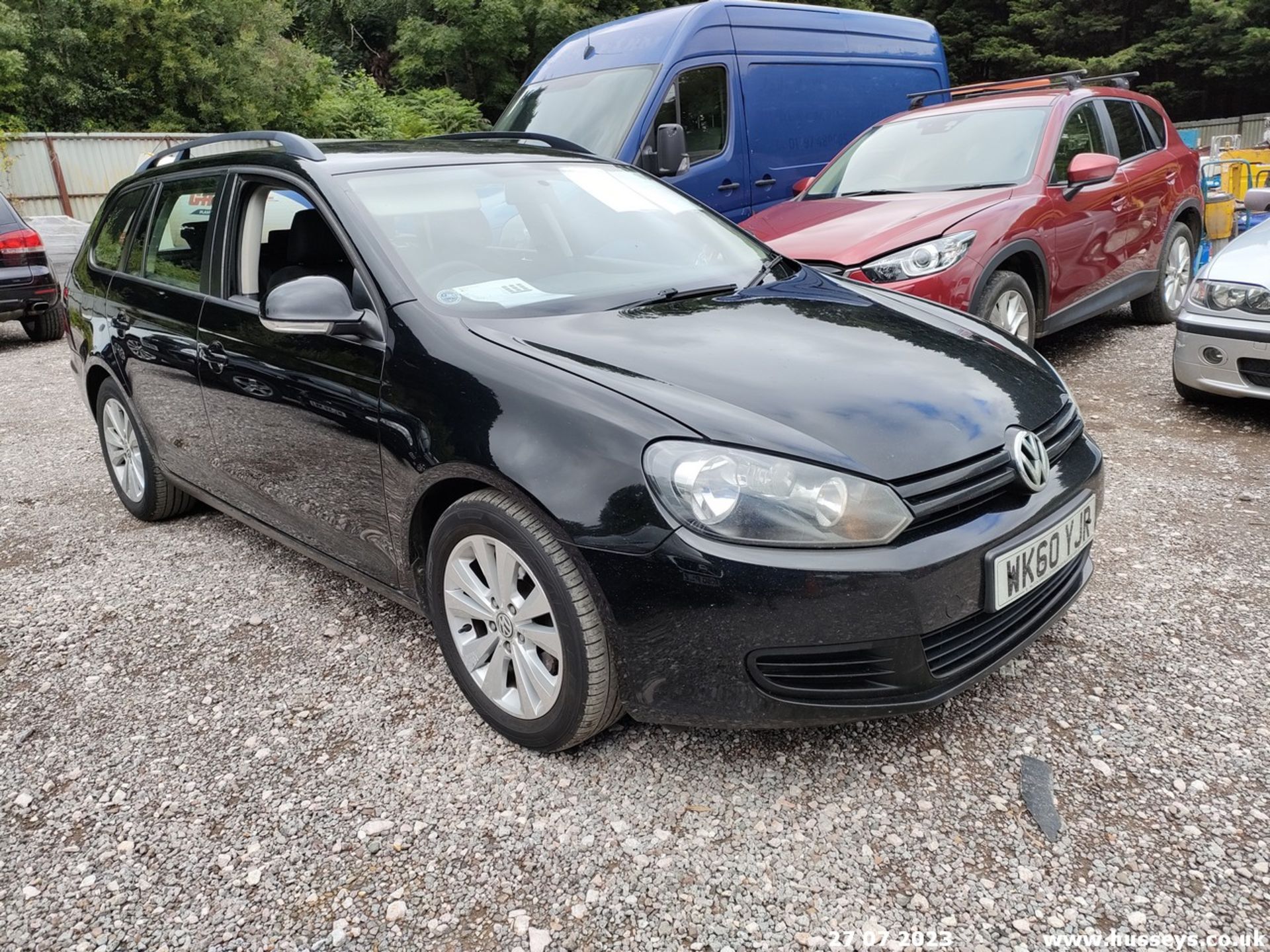 10/60 VOLKSWAGEN GOLF S TDI 90 - 1598cc 5dr Estate (Black, 155k)