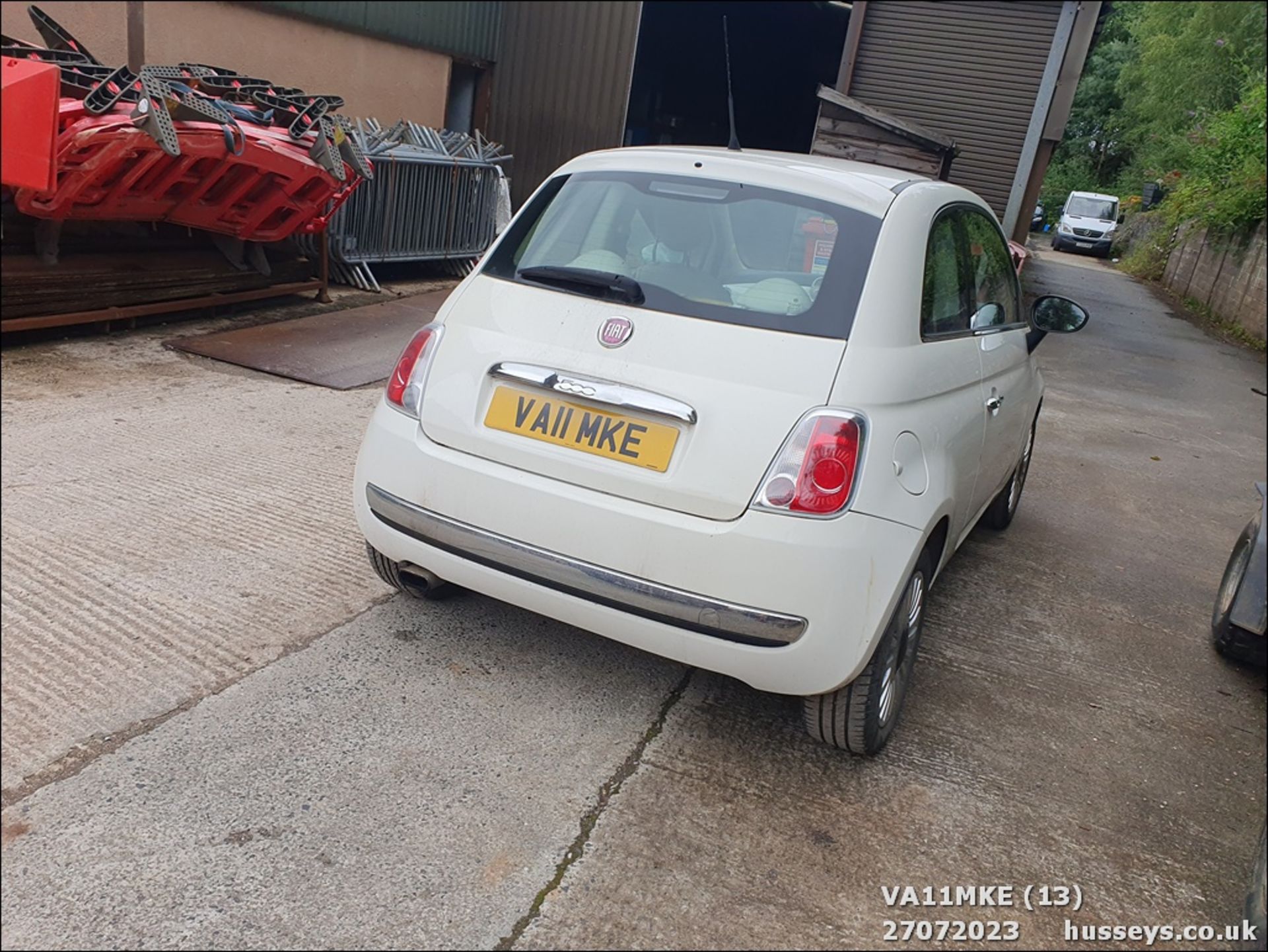 11/11 FIAT 500 LOUNGE - 875cc 3dr Hatchback (White, 45k) - Image 14 of 51