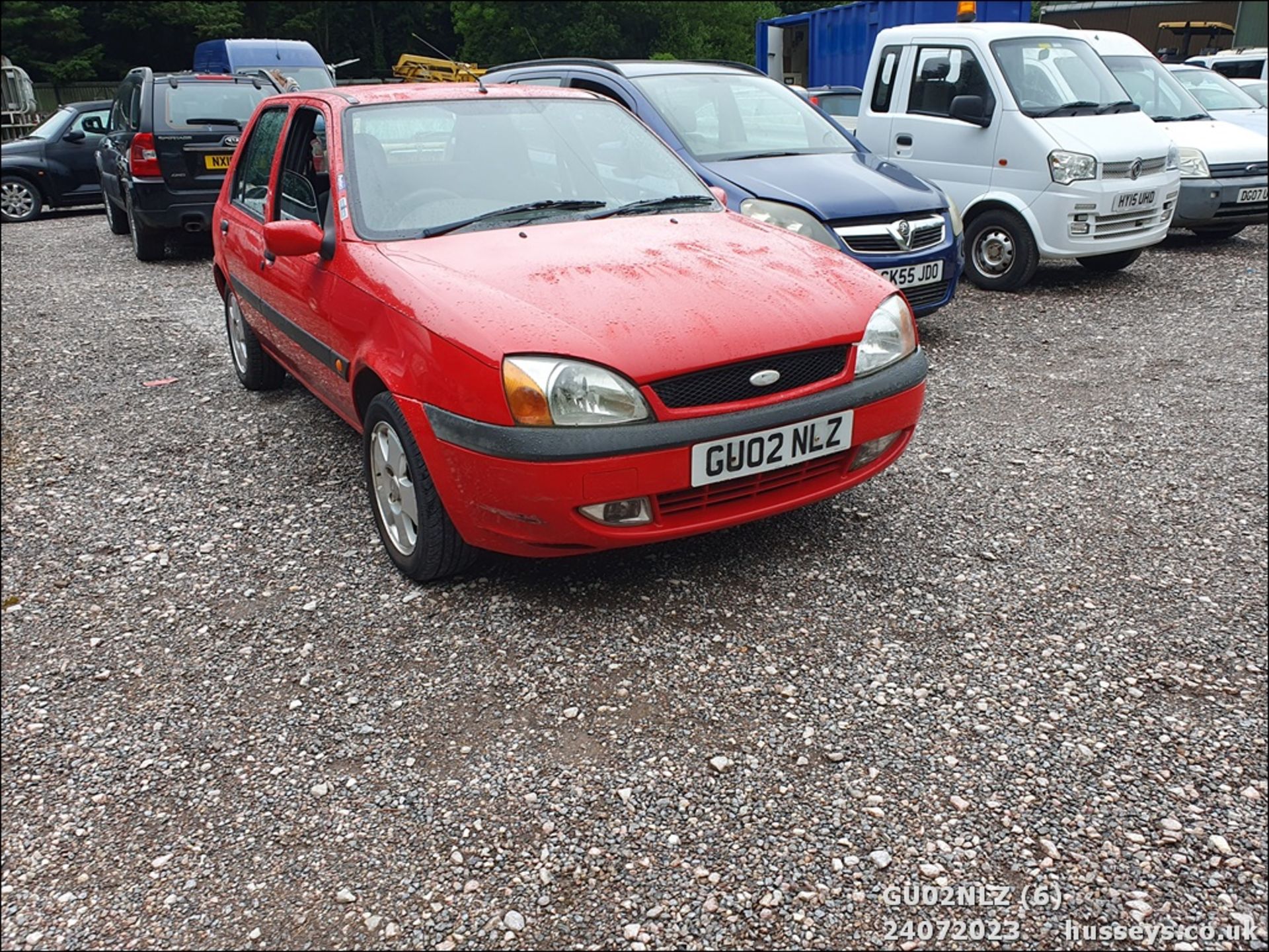 02/02 FORD FIESTA FREESTYLE - 1242cc 3dr Hatchback (Red) - Image 6 of 42