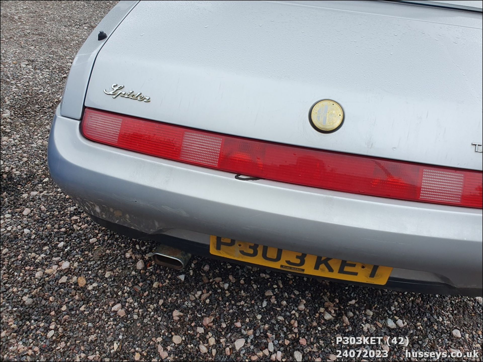 1996 ALFA ROMEO SPIDER T SPARK 16 V - 1970cc 2dr Convertible (Silver, 80k) - Image 43 of 51