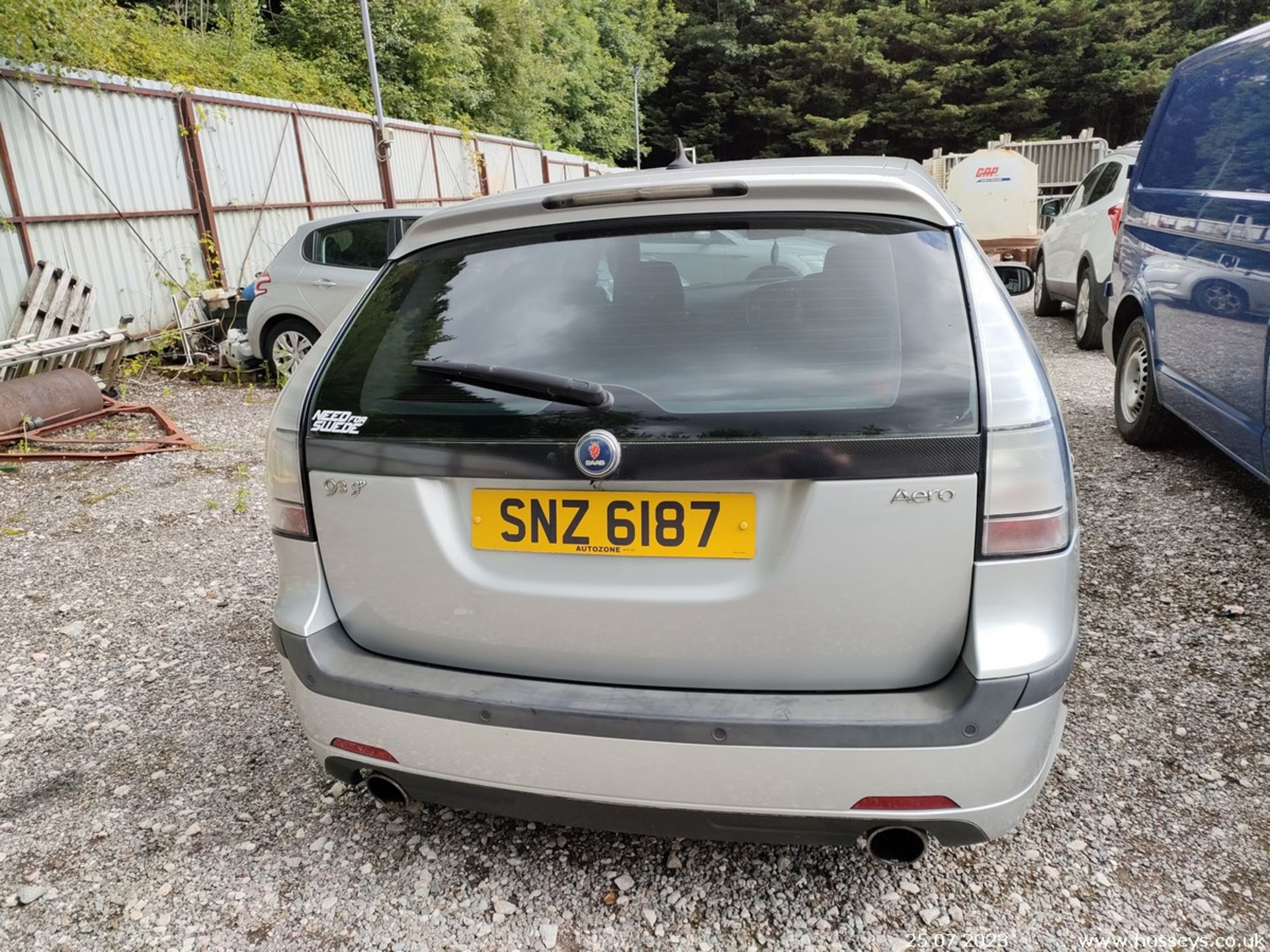 2007 SAAB 9-3 AERO V6 - 2790cc 5dr Estate (Silver) - Image 16 of 32