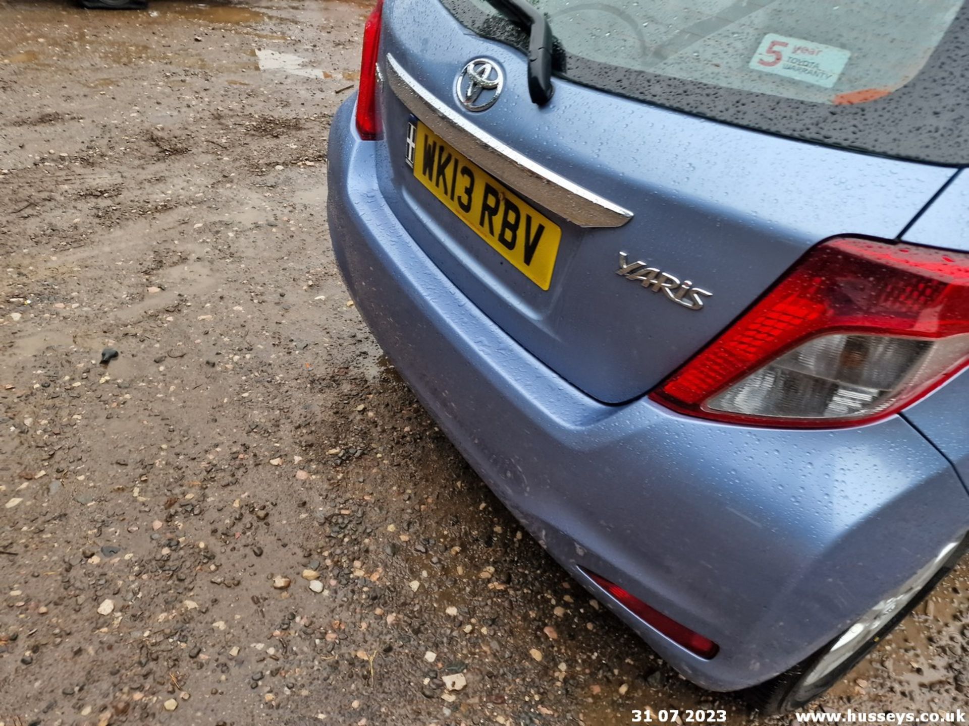 13/13 TOYOTA YARIS TR D-4D - 1364cc 5dr Hatchback (Blue, 86k) - Image 36 of 50