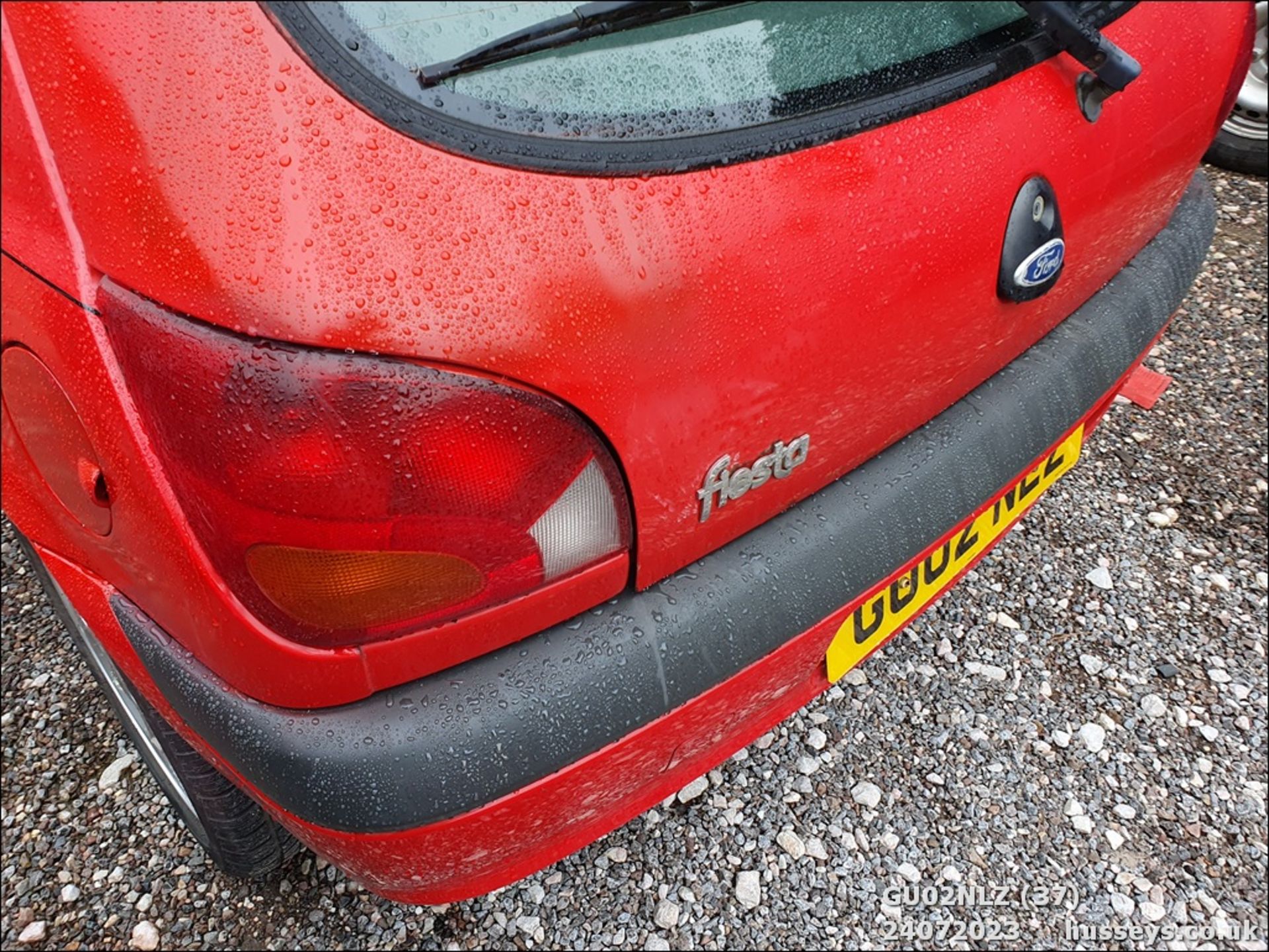 02/02 FORD FIESTA FREESTYLE - 1242cc 3dr Hatchback (Red) - Image 37 of 42