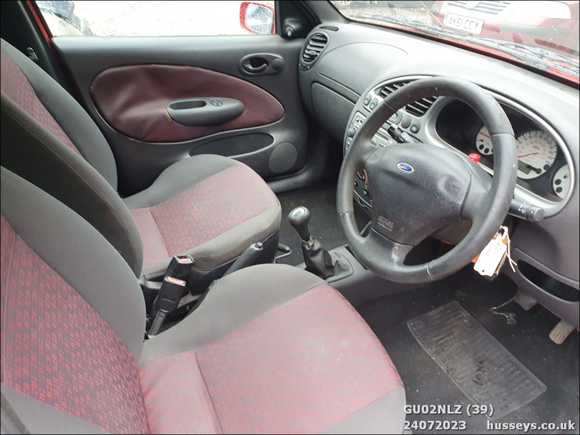 02/02 FORD FIESTA FREESTYLE - 1242cc 3dr Hatchback (Red) - Image 39 of 42