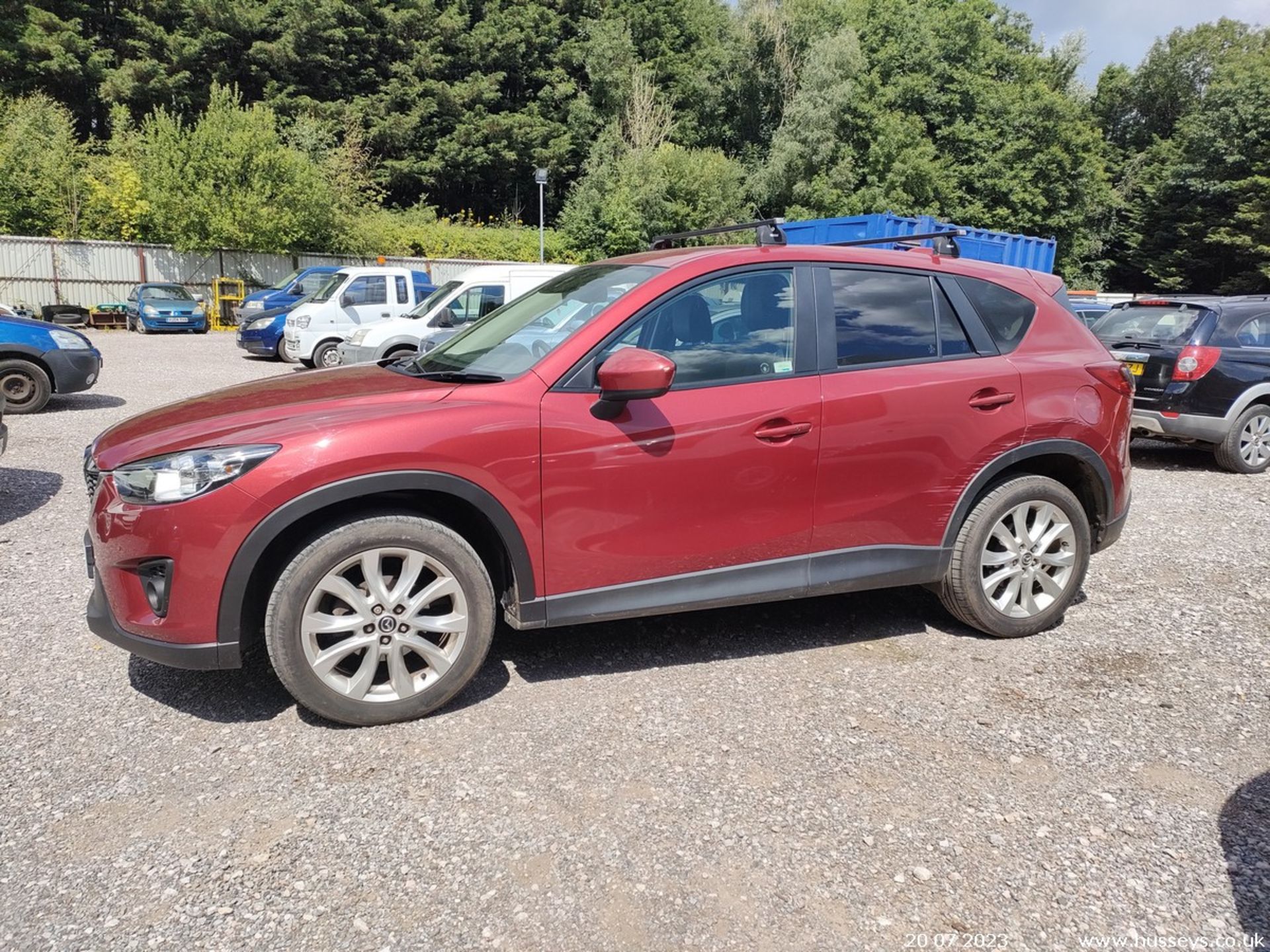 13/13 MAZDA CX-5 SPORT NAV D 4X4 AUTO - 2191cc 5dr Estate (Red, 82k) - Image 29 of 57