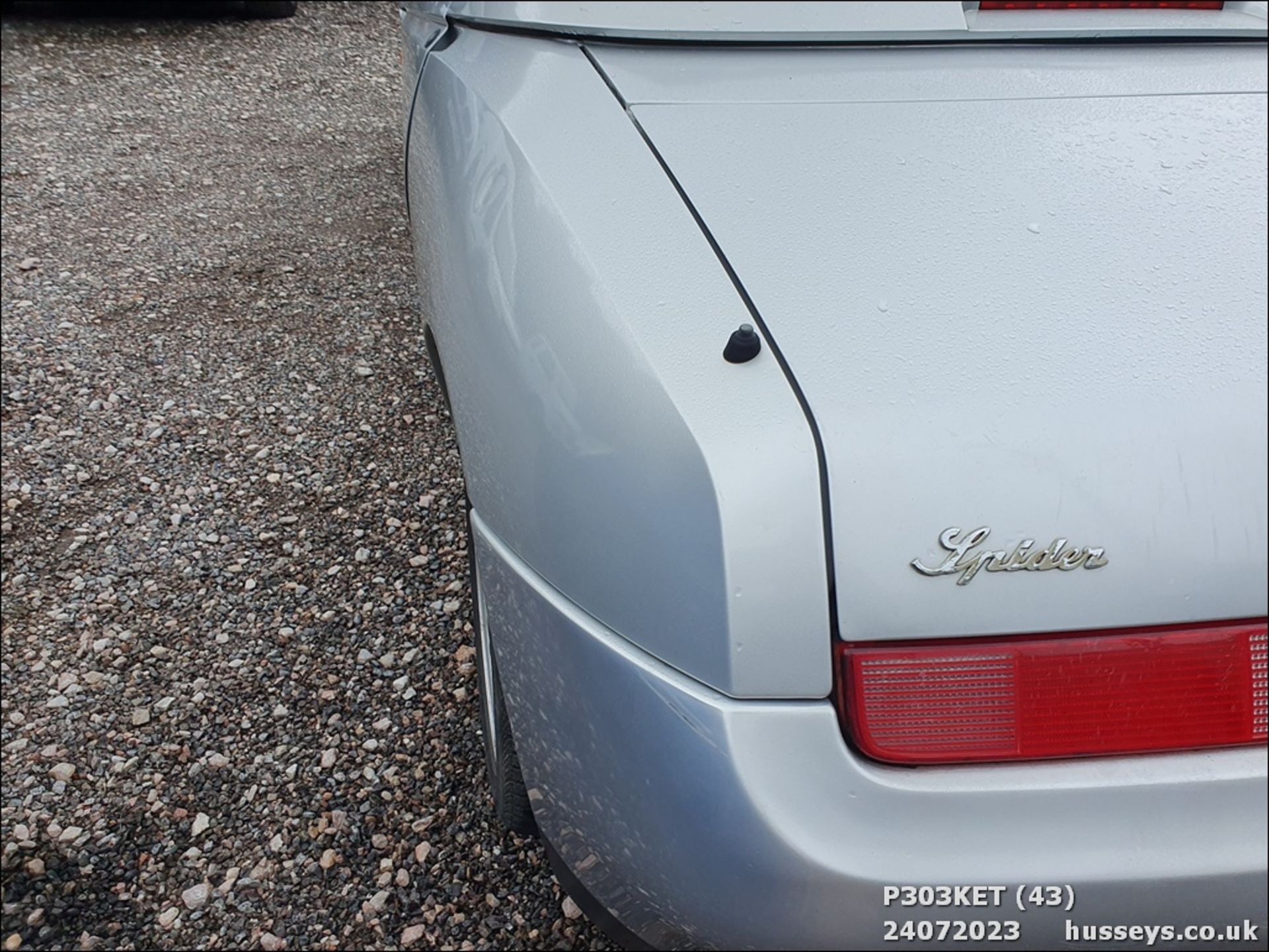 1996 ALFA ROMEO SPIDER T SPARK 16 V - 1970cc 2dr Convertible (Silver, 80k) - Image 44 of 51