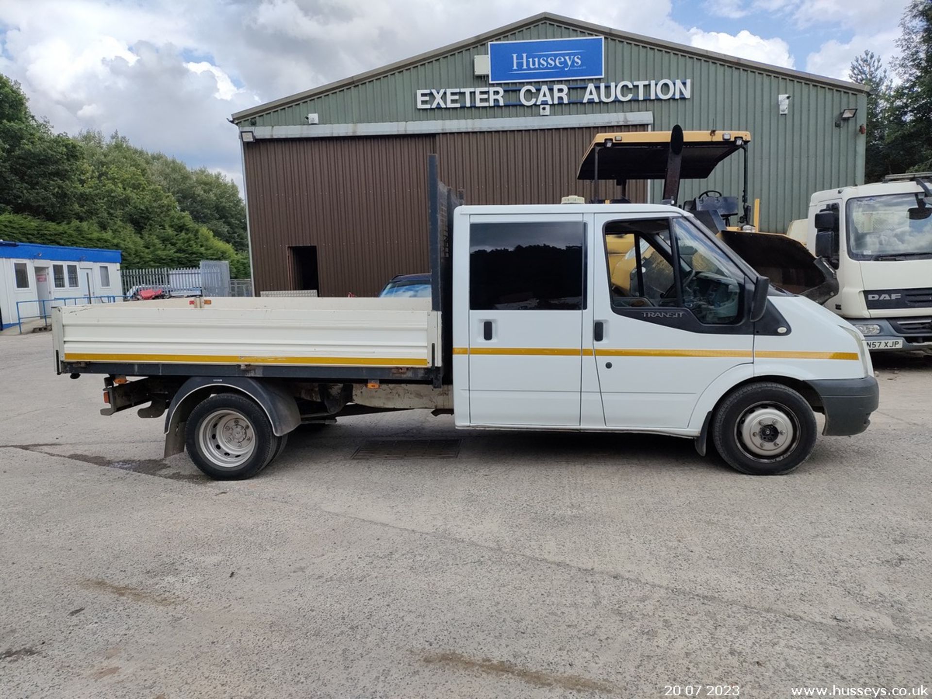 09/09 FORD TRANSIT 140 T350M D/C RWD - 2402cc 4dr (White, 153k) - Image 19 of 29