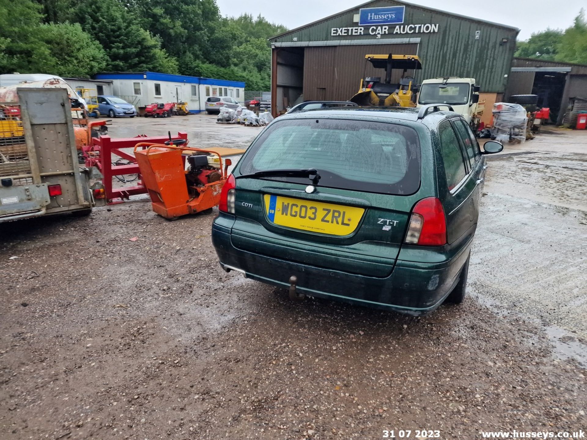 03/03 MG ZT-T+ CDTI AUTO - 1951cc 5dr Estate (Green) - Image 23 of 51