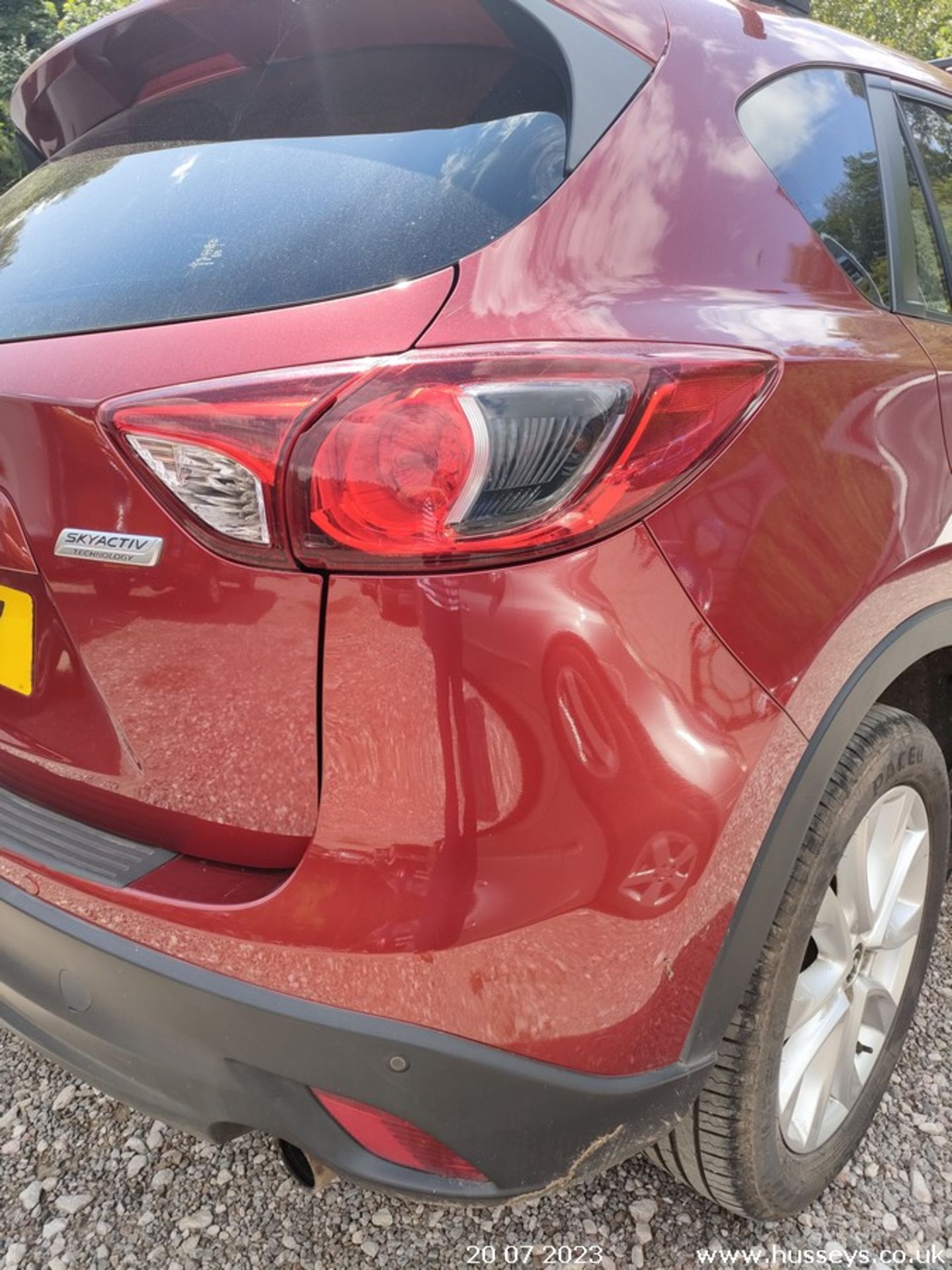 13/13 MAZDA CX-5 SPORT NAV D 4X4 AUTO - 2191cc 5dr Estate (Red, 82k) - Image 37 of 57