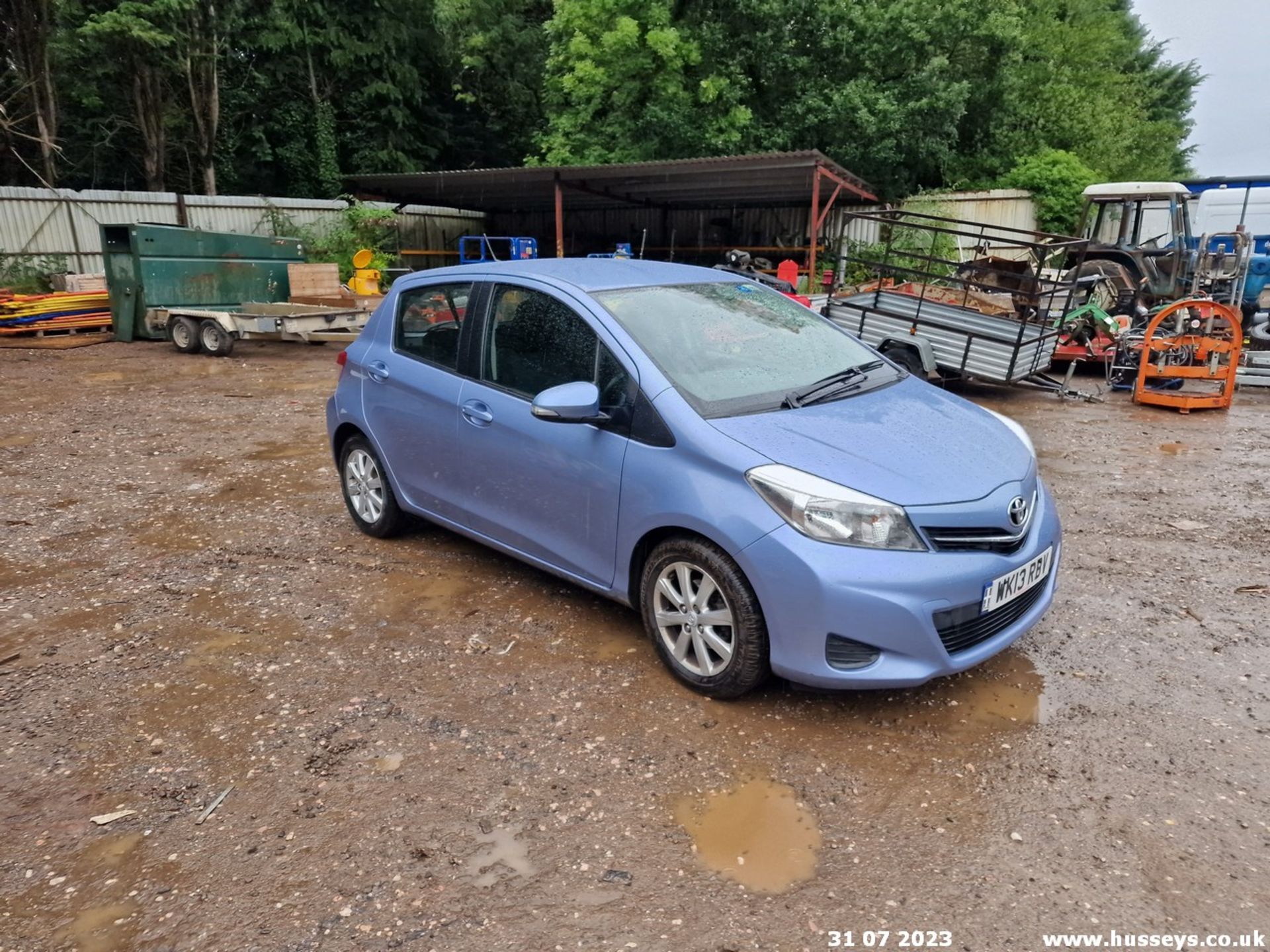 13/13 TOYOTA YARIS TR D-4D - 1364cc 5dr Hatchback (Blue, 86k) - Image 11 of 50