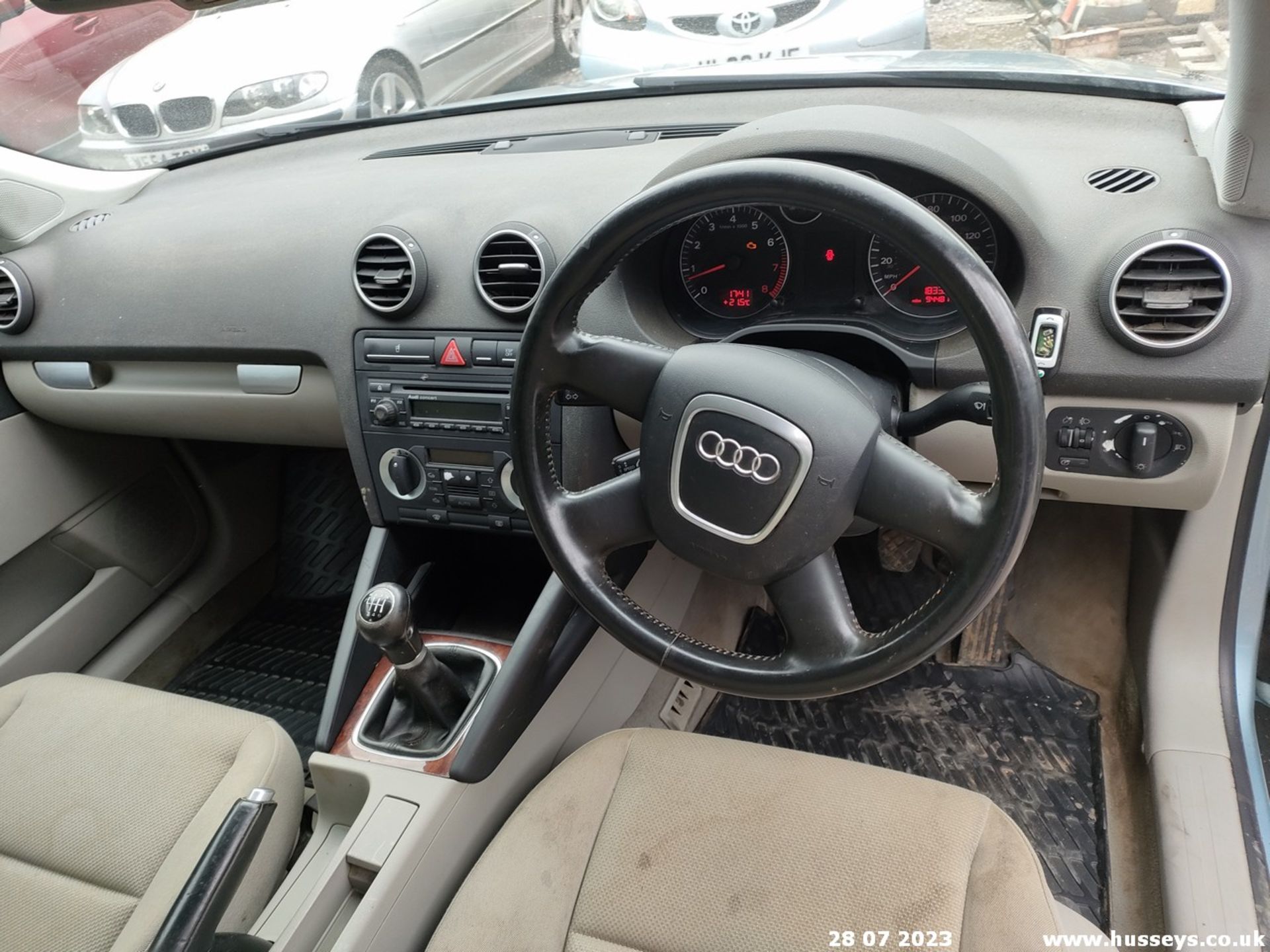 04/54 AUDI A3 SE FSI - 1595cc 5dr Hatchback (Blue, 94k) - Image 33 of 35