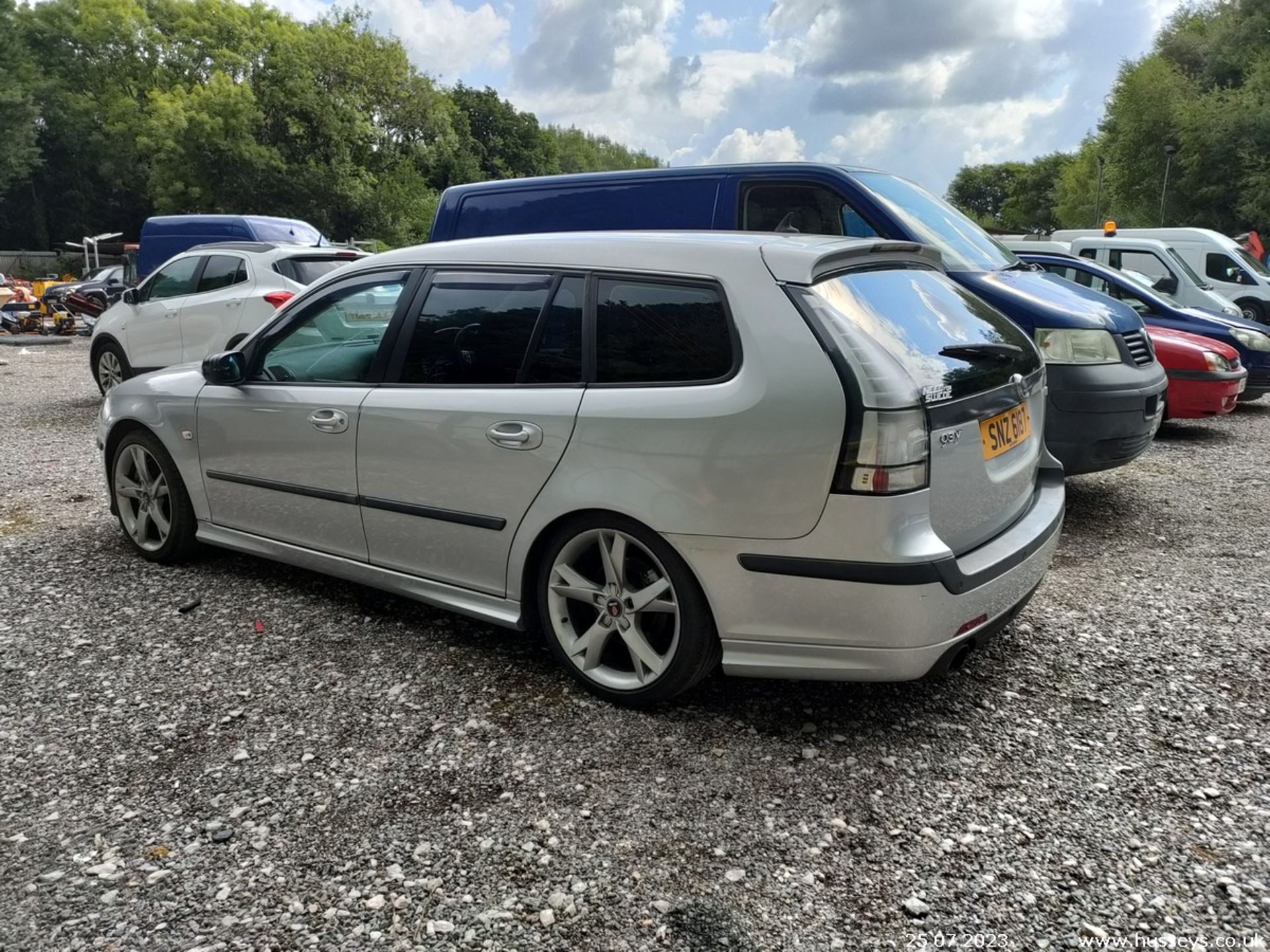 2007 SAAB 9-3 AERO V6 - 2790cc 5dr Estate (Silver) - Image 11 of 32