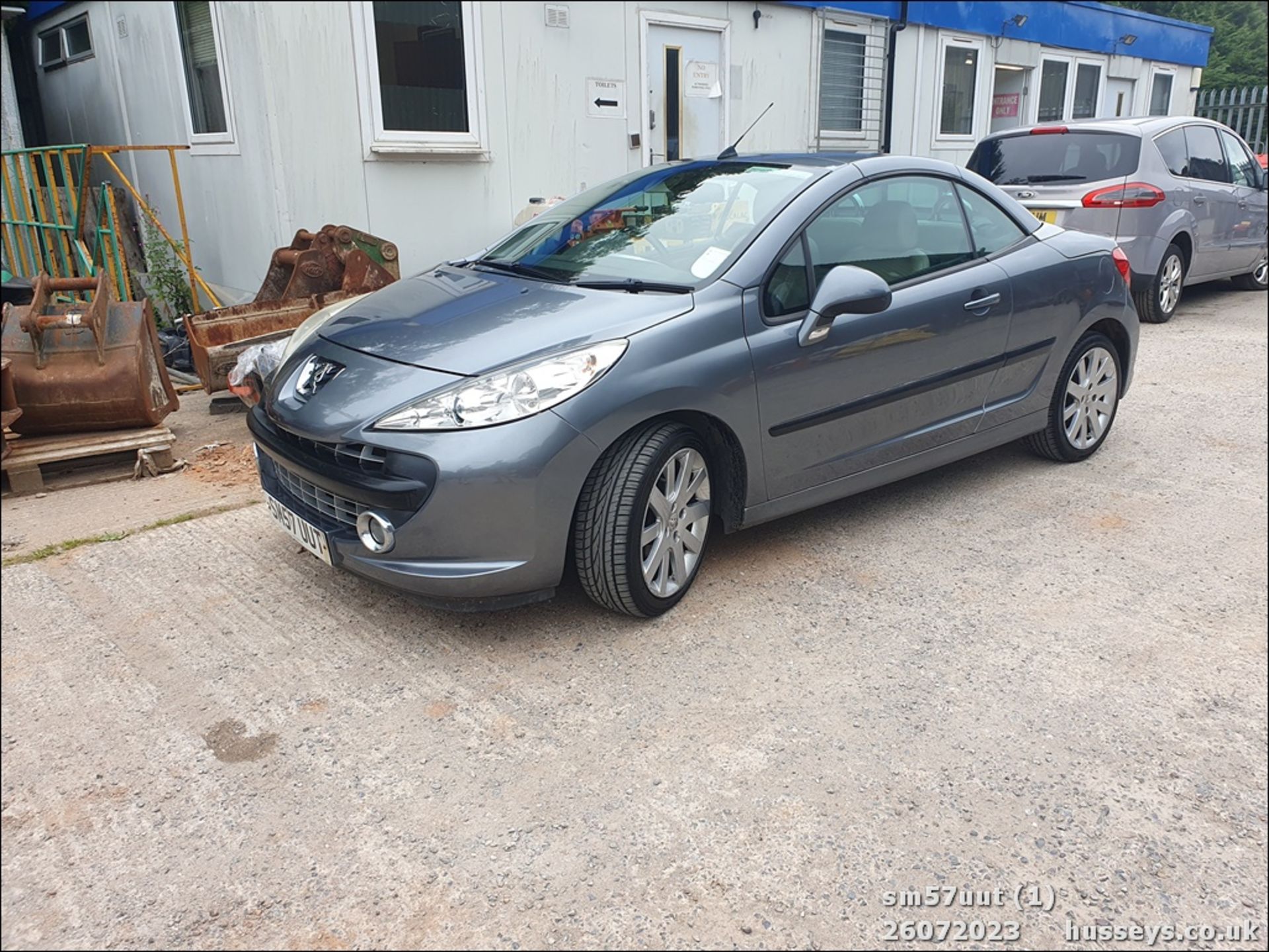 07/57 PEUGEOT 207 GT CC - 1598cc 2dr Convertible (Grey) - Image 2 of 39