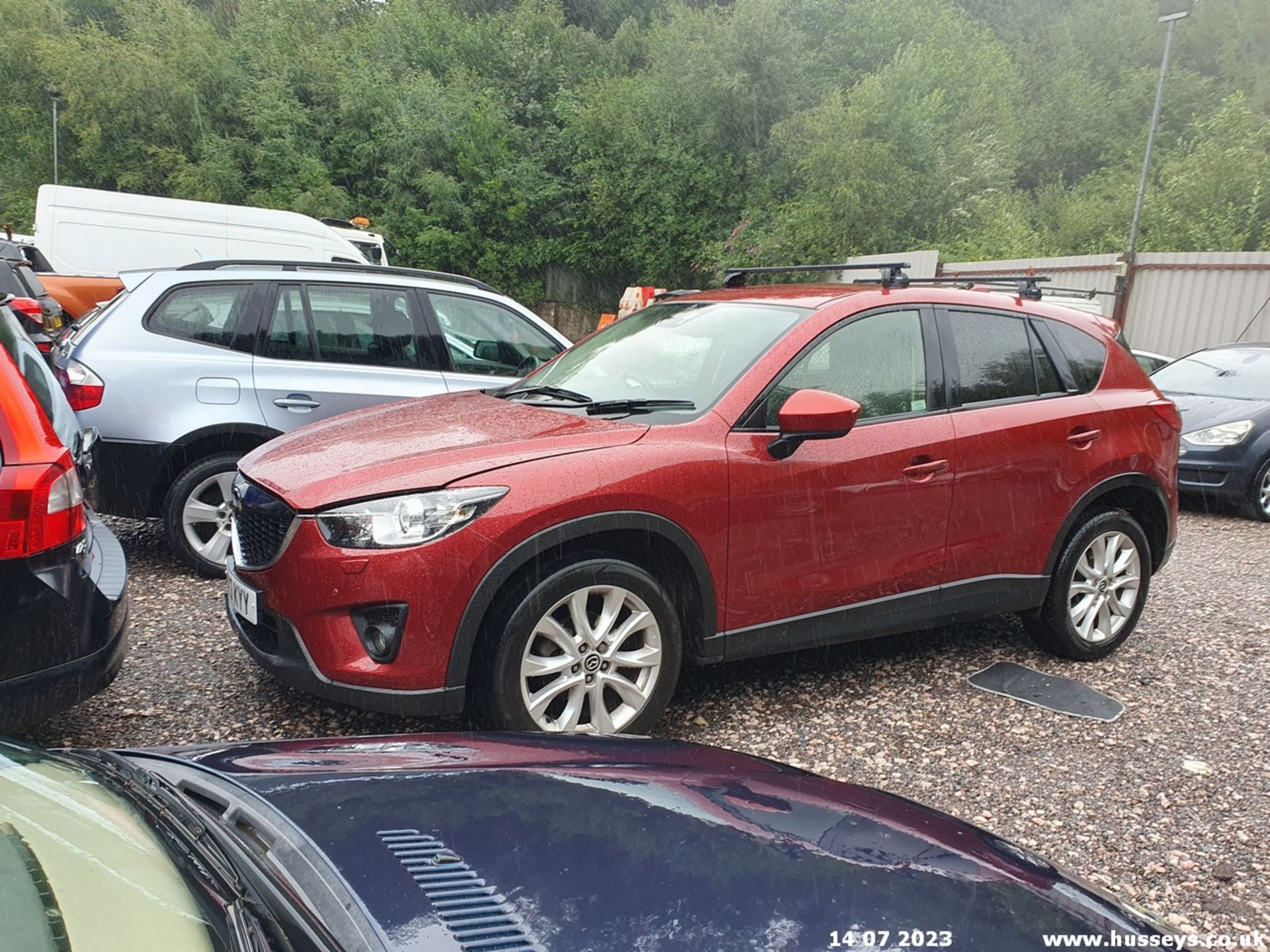 13/13 MAZDA CX-5 SPORT NAV D 4X4 AUTO - 2191cc 5dr Estate (Red, 82k) - Image 5 of 57