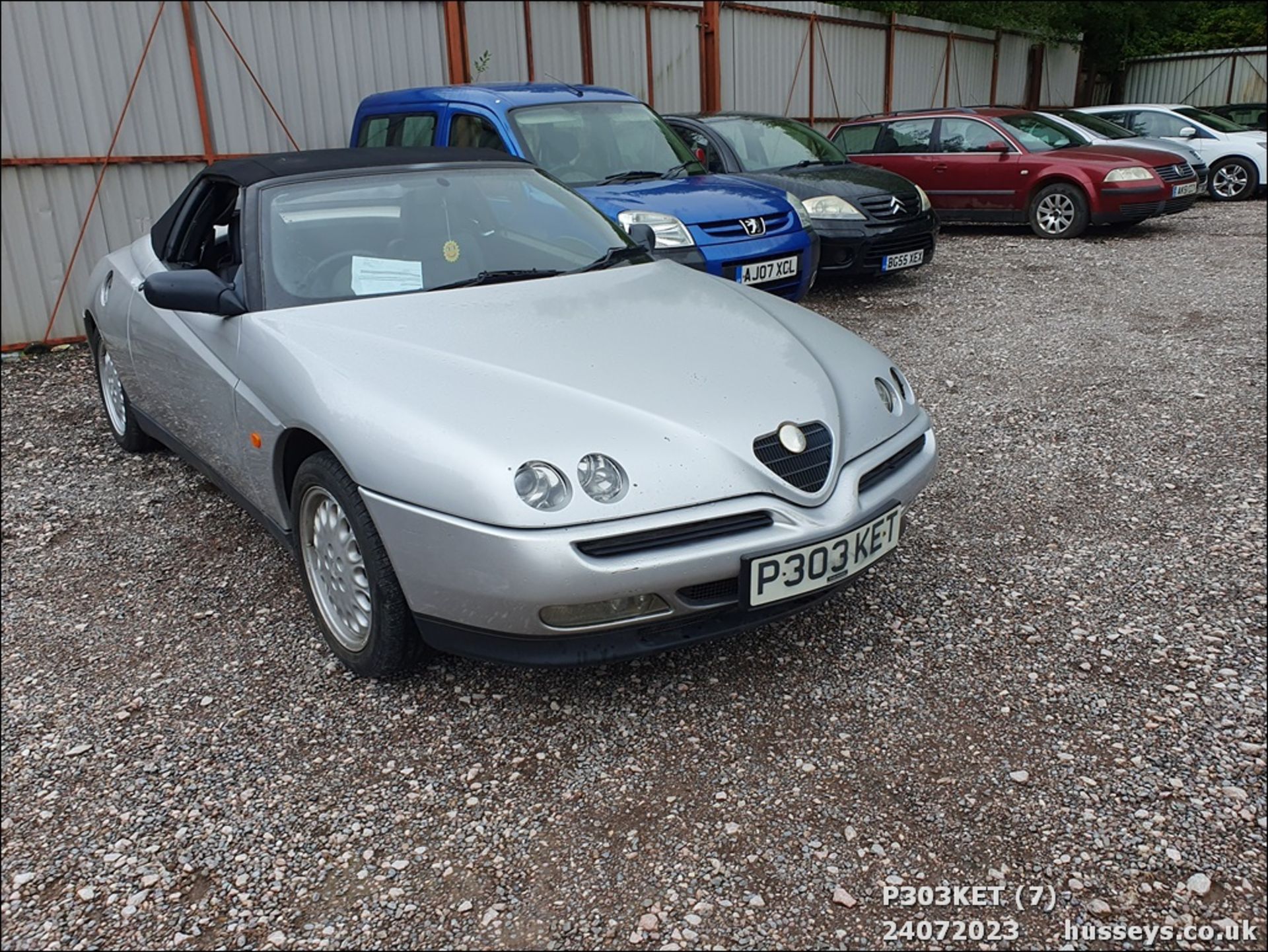 1996 ALFA ROMEO SPIDER T SPARK 16 V - 1970cc 2dr Convertible (Silver, 80k) - Image 8 of 51