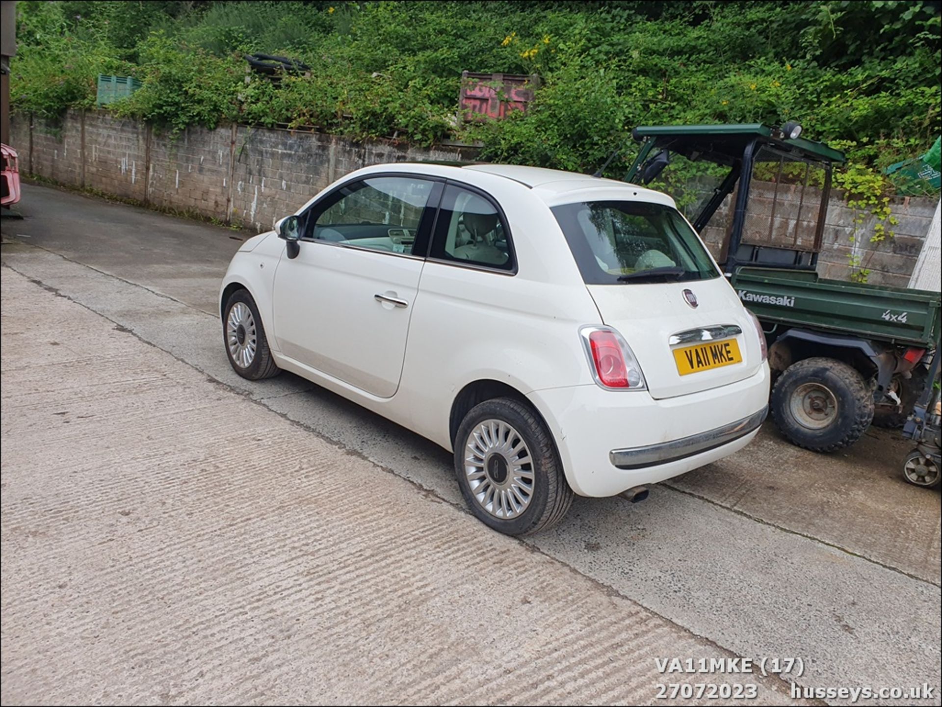 11/11 FIAT 500 LOUNGE - 875cc 3dr Hatchback (White, 45k) - Image 18 of 51