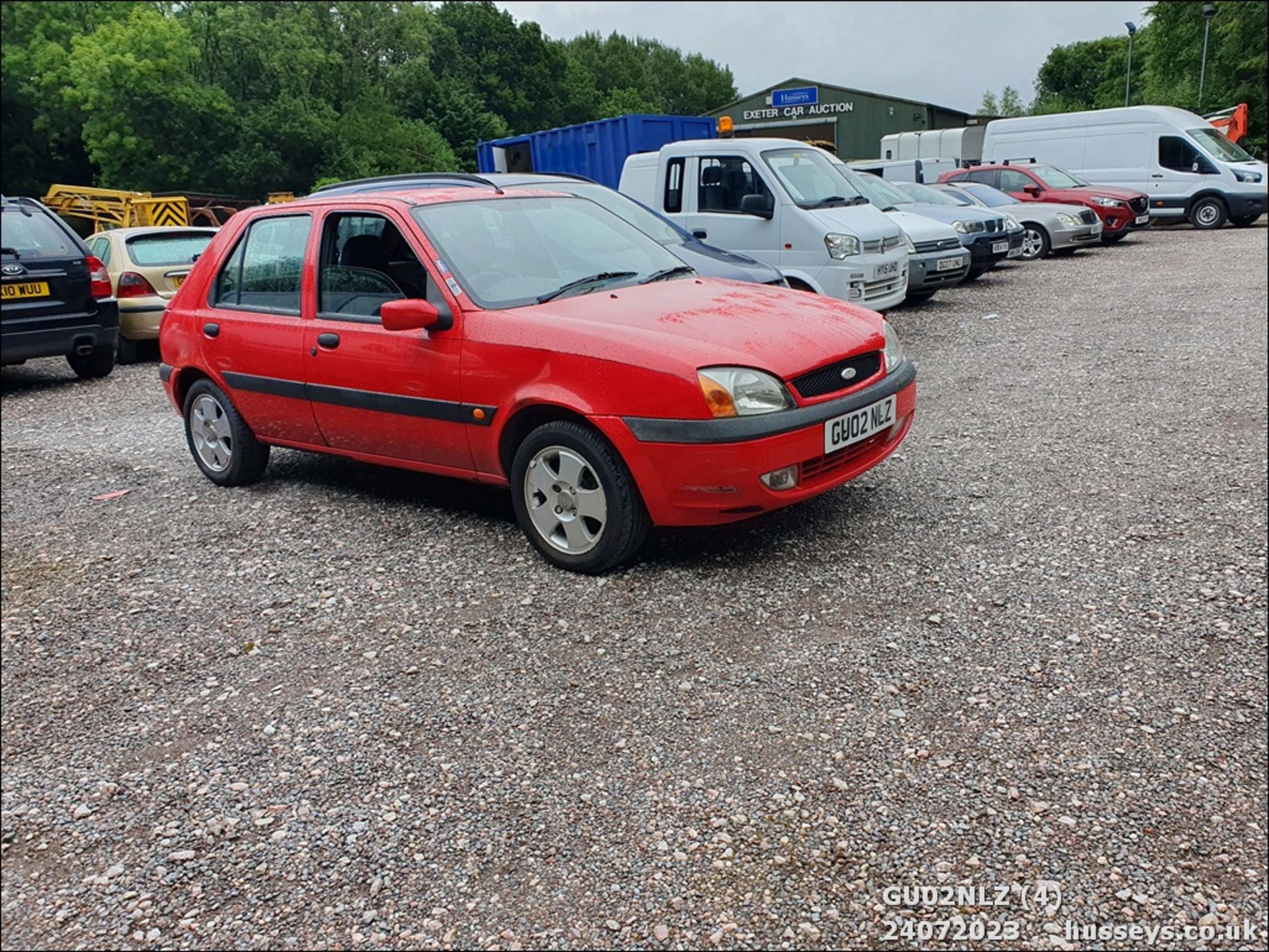 02/02 FORD FIESTA FREESTYLE - 1242cc 3dr Hatchback (Red) - Image 4 of 42