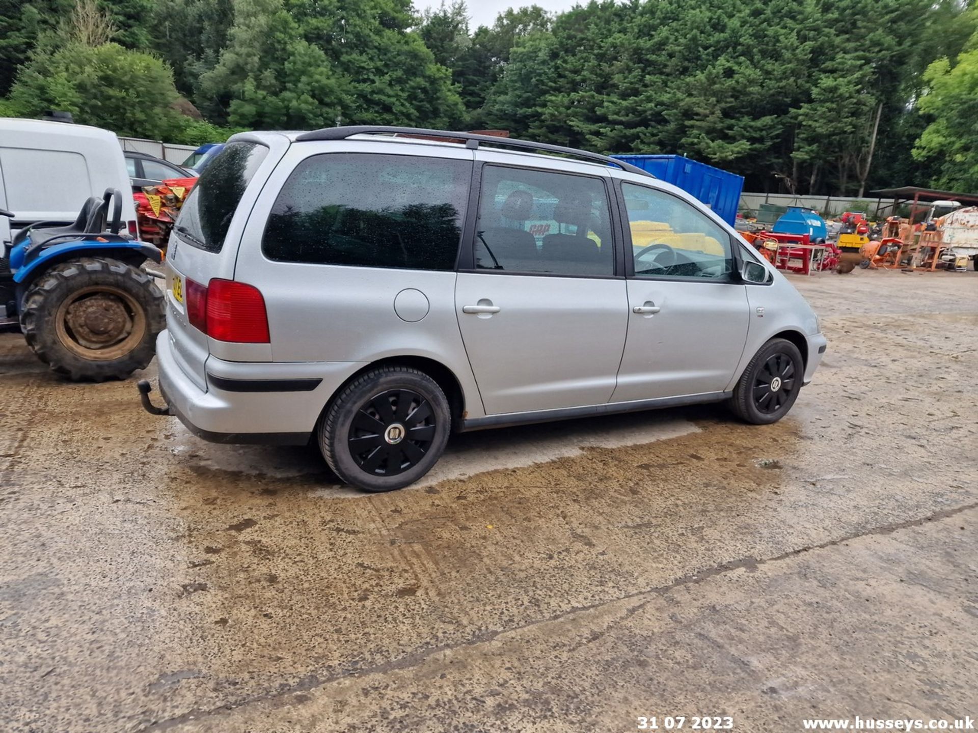 07/07 SEAT ALHAMBRA STYLANCE TDI - 1968cc 5dr MPV (Silver, 164k) - Image 11 of 55