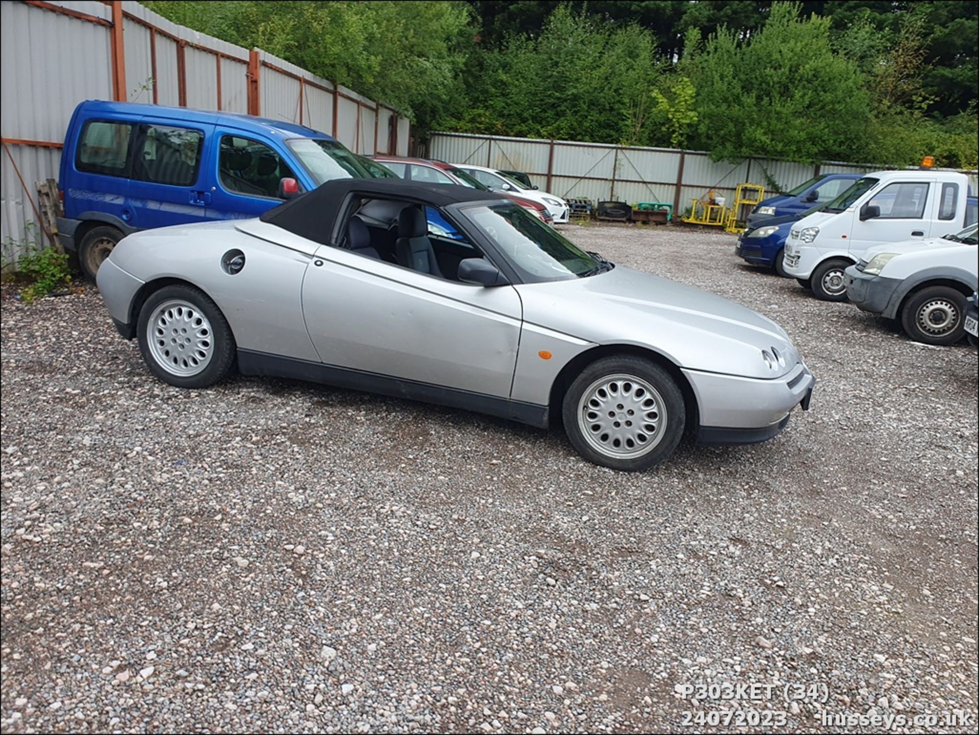 1996 ALFA ROMEO SPIDER T SPARK 16 V - 1970cc 2dr Convertible (Silver, 80k) - Image 35 of 51