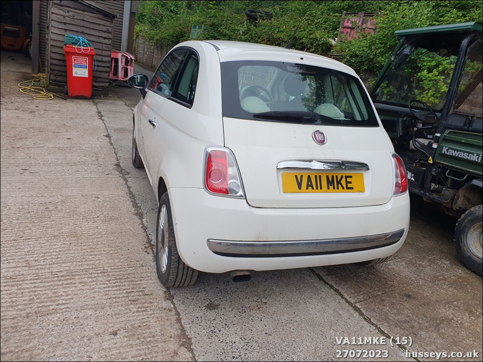 11/11 FIAT 500 LOUNGE - 875cc 3dr Hatchback (White, 45k) - Image 16 of 51