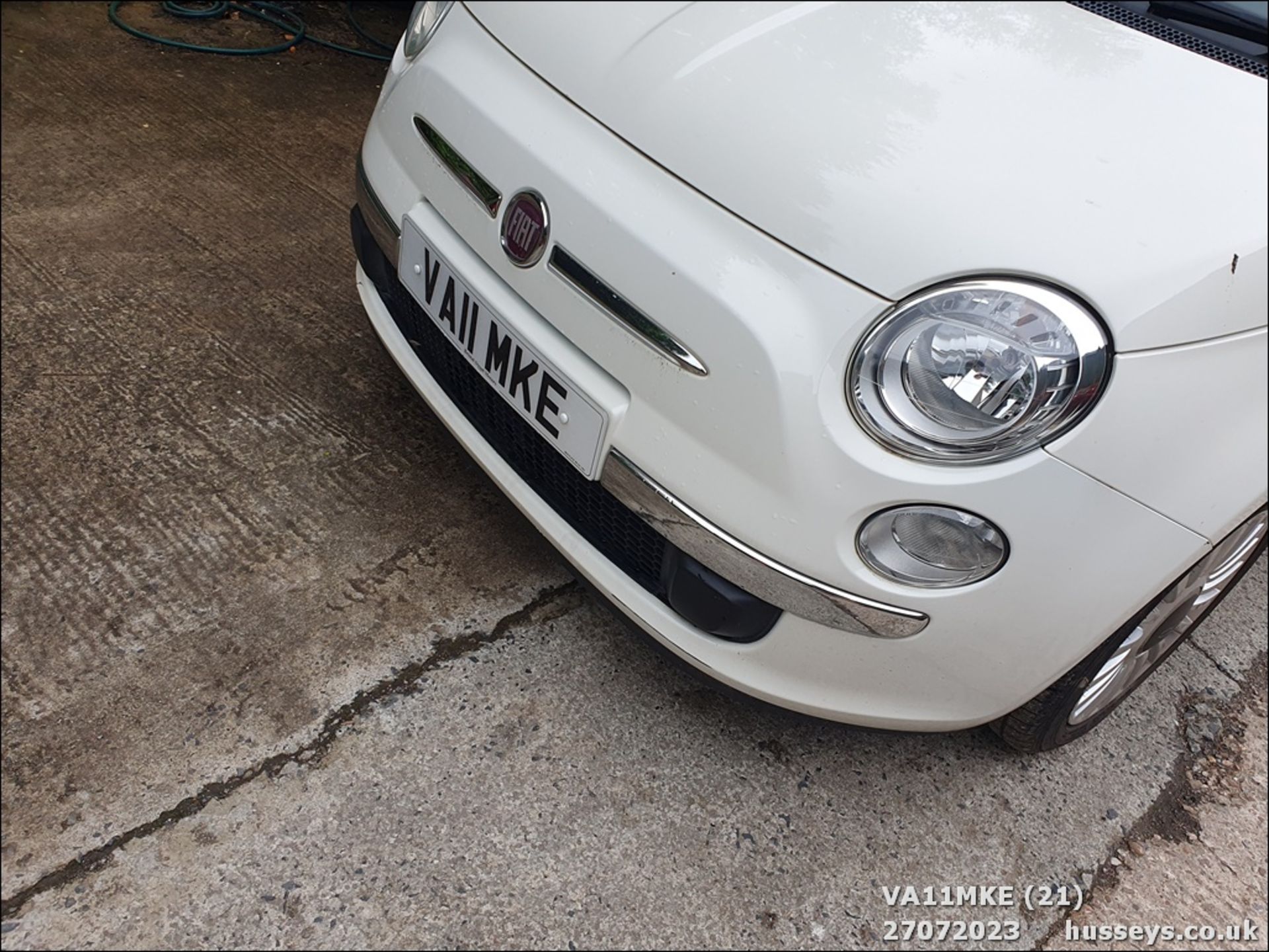 11/11 FIAT 500 LOUNGE - 875cc 3dr Hatchback (White, 45k) - Image 22 of 51